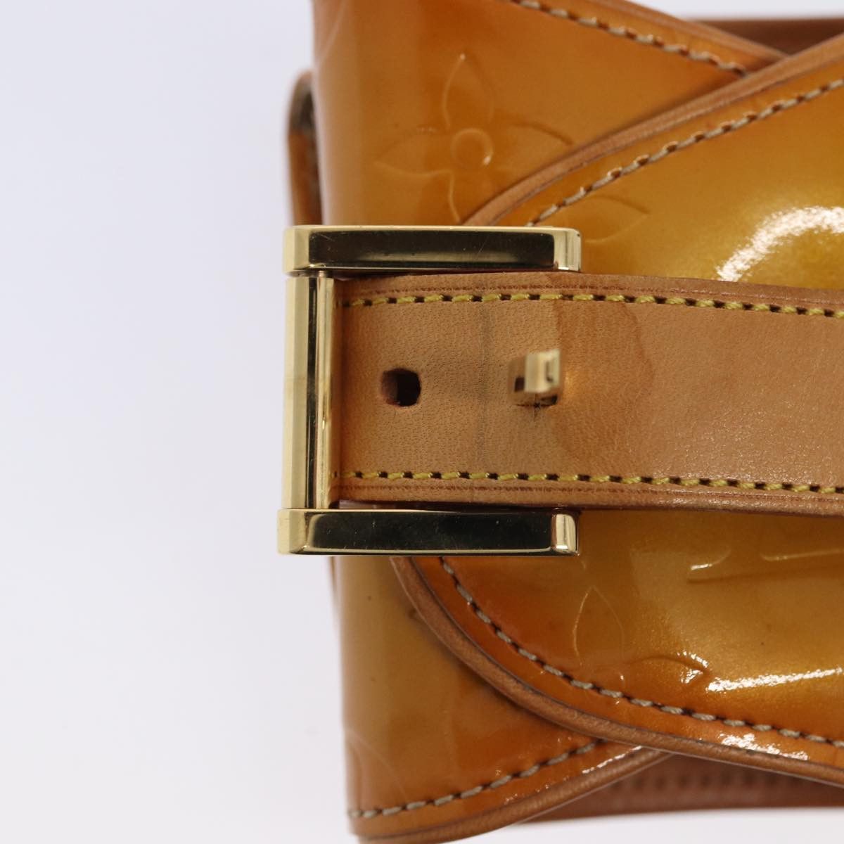 Louis Vuitton Lafayette Street Beige Patent Leather Wallet (Pre-Owned) Size ONE SIZE - 9 Thumbnail