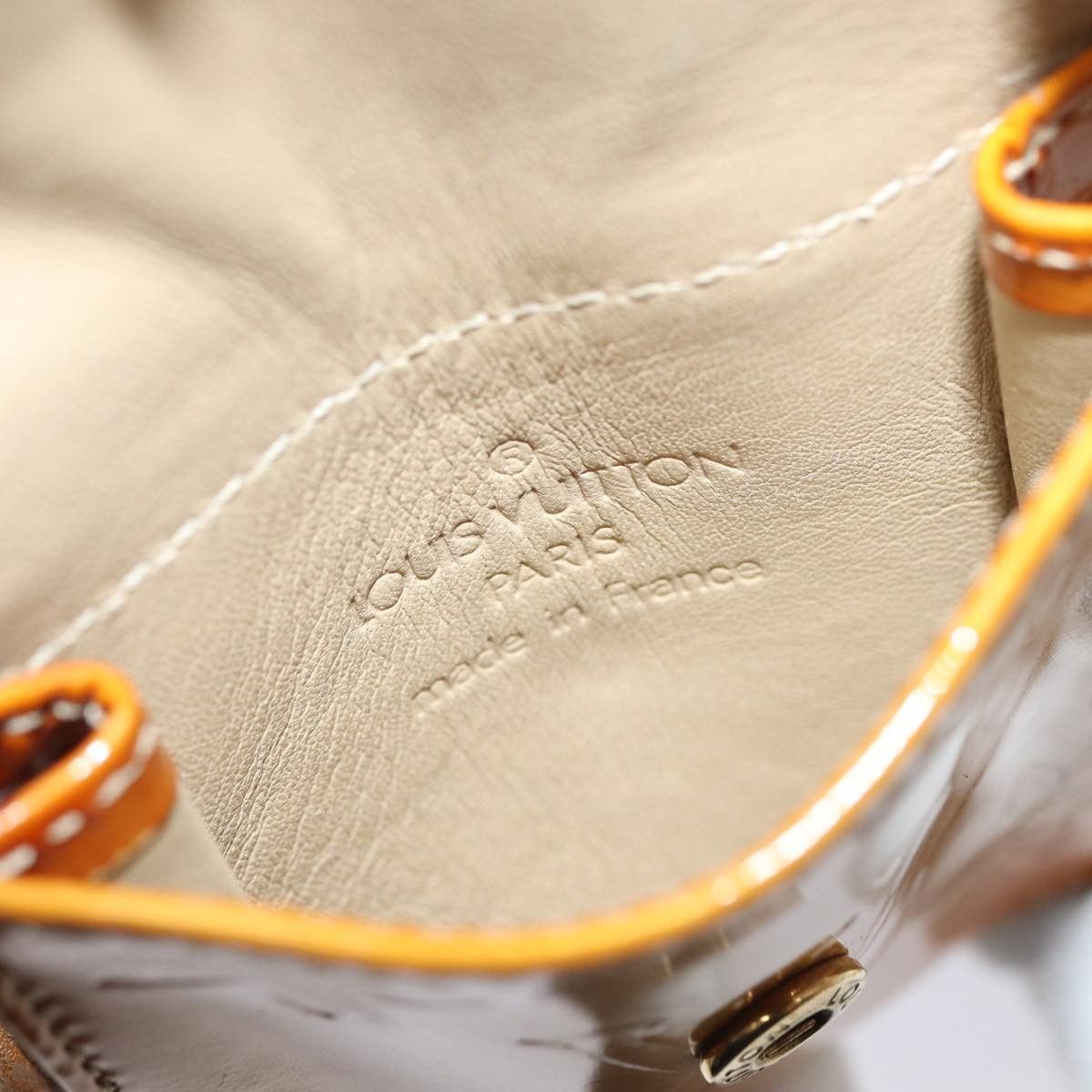 Louis Vuitton Lafayette Street Beige Patent Leather Wallet (Pre-Owned) Size ONE SIZE - 11 Thumbnail