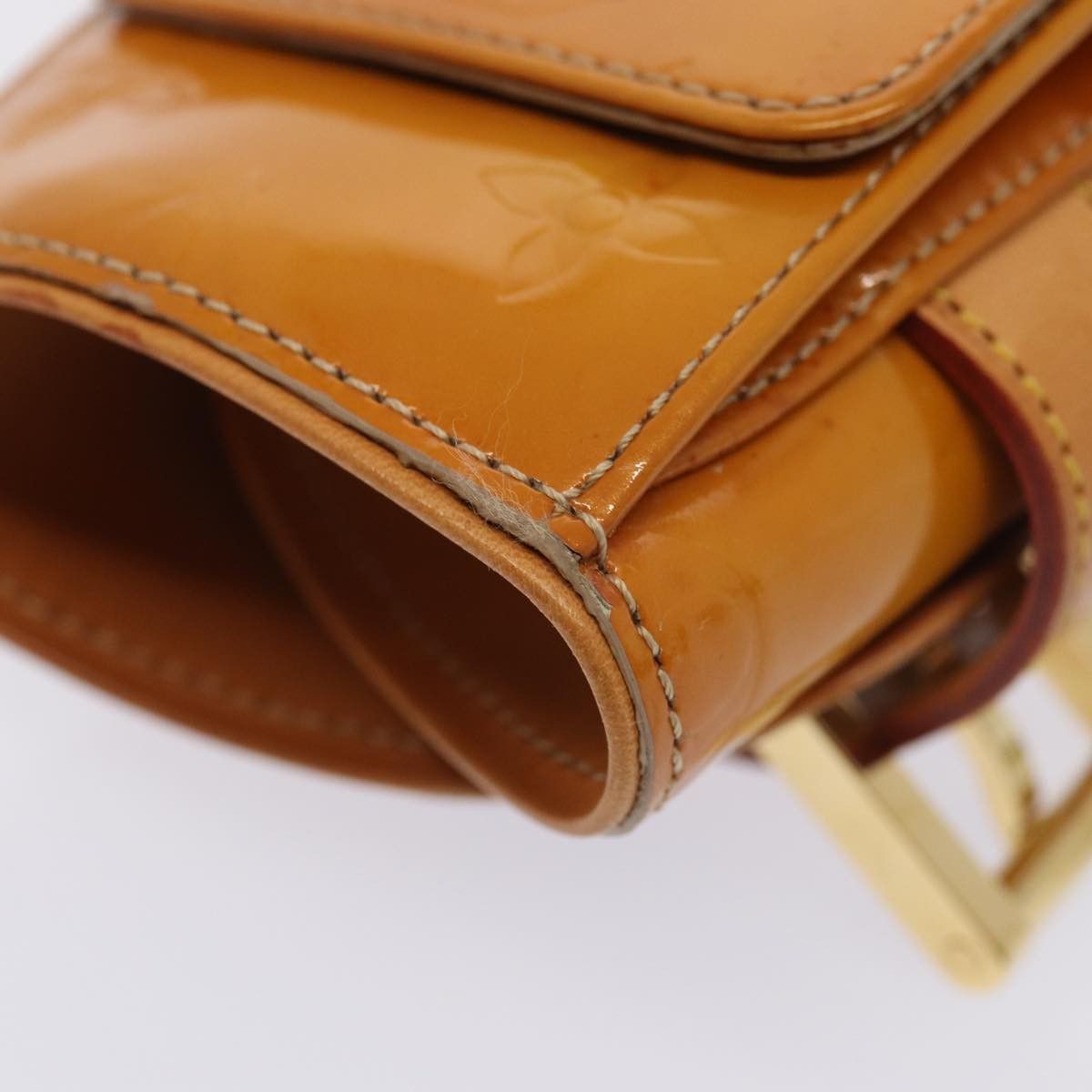 Louis Vuitton Lafayette Street Beige Patent Leather Wallet (Pre-Owned) Size ONE SIZE - 8 Thumbnail