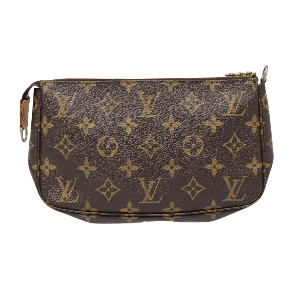 Louis Vuitton Pochette Accessoire Brown Canvas Clutch Bag (Pre-Owned) Size ONE SIZE - 2 Thumbnail