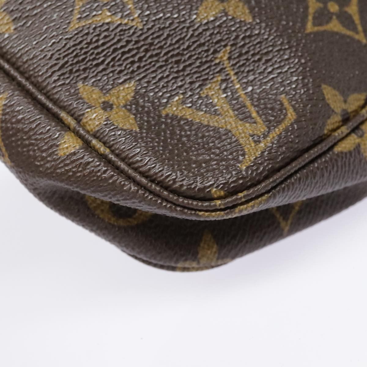 Louis Vuitton Pochette Accessoire Brown Canvas Clutch Bag (Pre-Owned) Size ONE SIZE - 15 Thumbnail