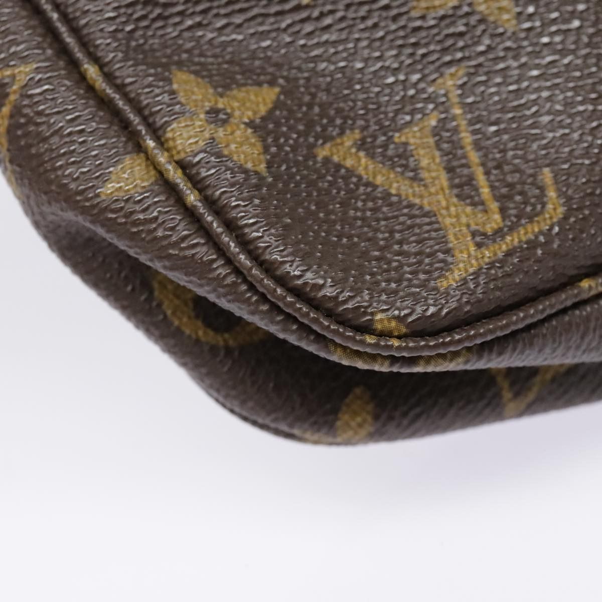 Louis Vuitton Pochette Accessoire Brown Canvas Clutch Bag (Pre-Owned) Size ONE SIZE - 13 Thumbnail
