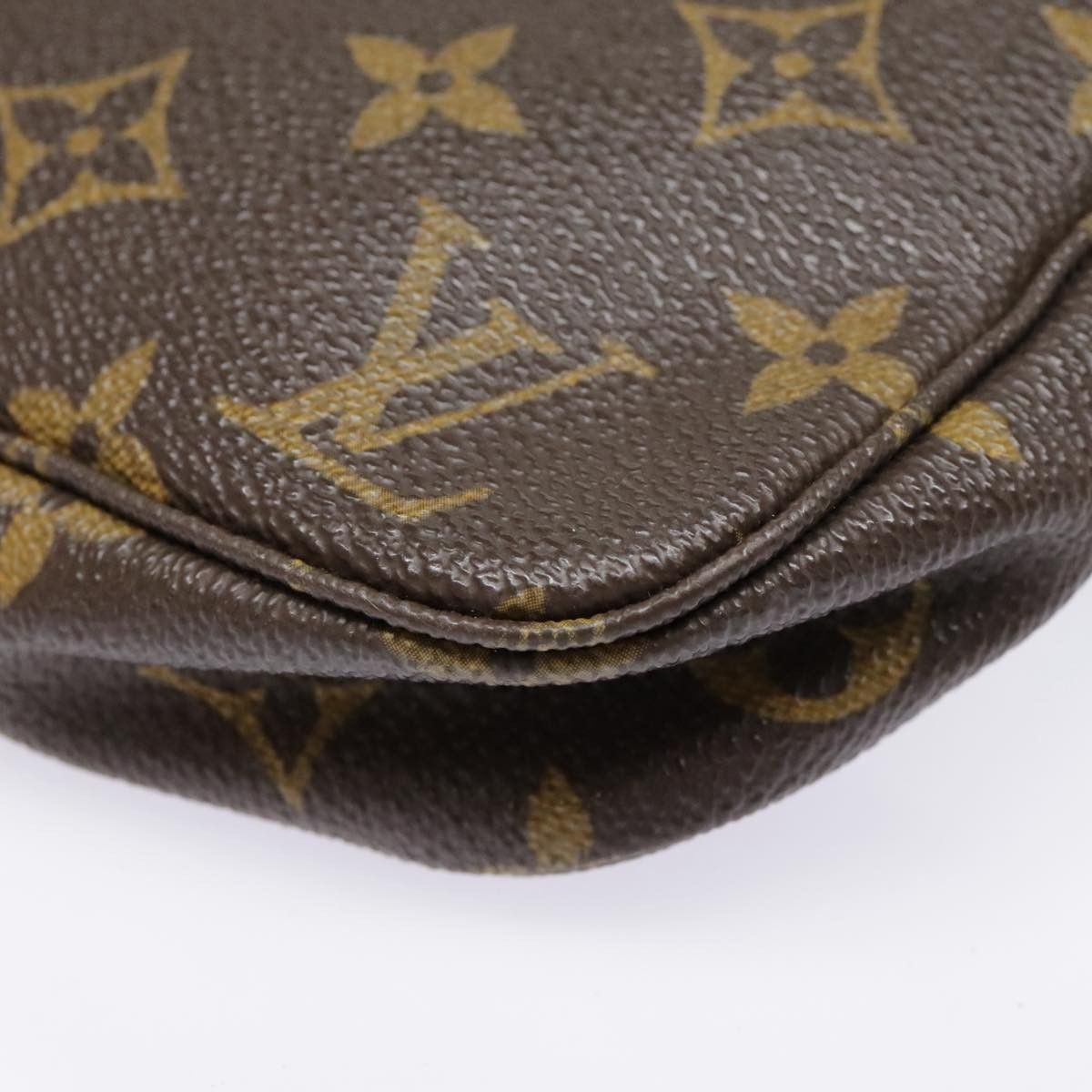 Louis Vuitton Pochette Accessoire Brown Canvas Clutch Bag (Pre-Owned) Size ONE SIZE - 14 Thumbnail