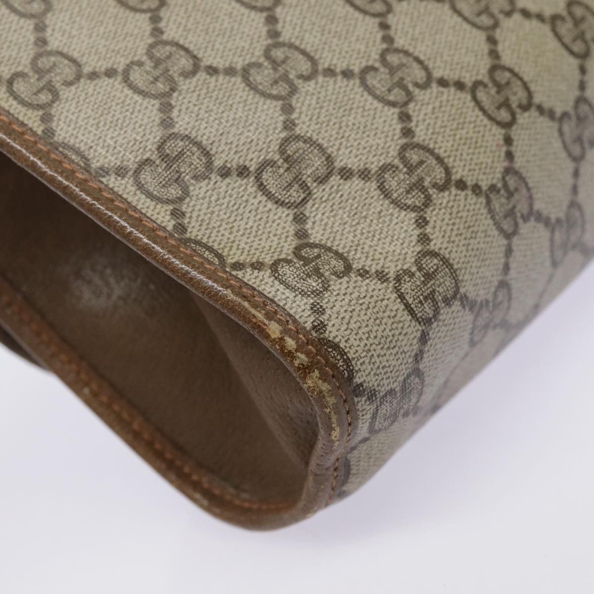 Gucci Ophidia Beige Canvas Clutch Bag (Pre-Owned) Size ONE SIZE - 6 Thumbnail