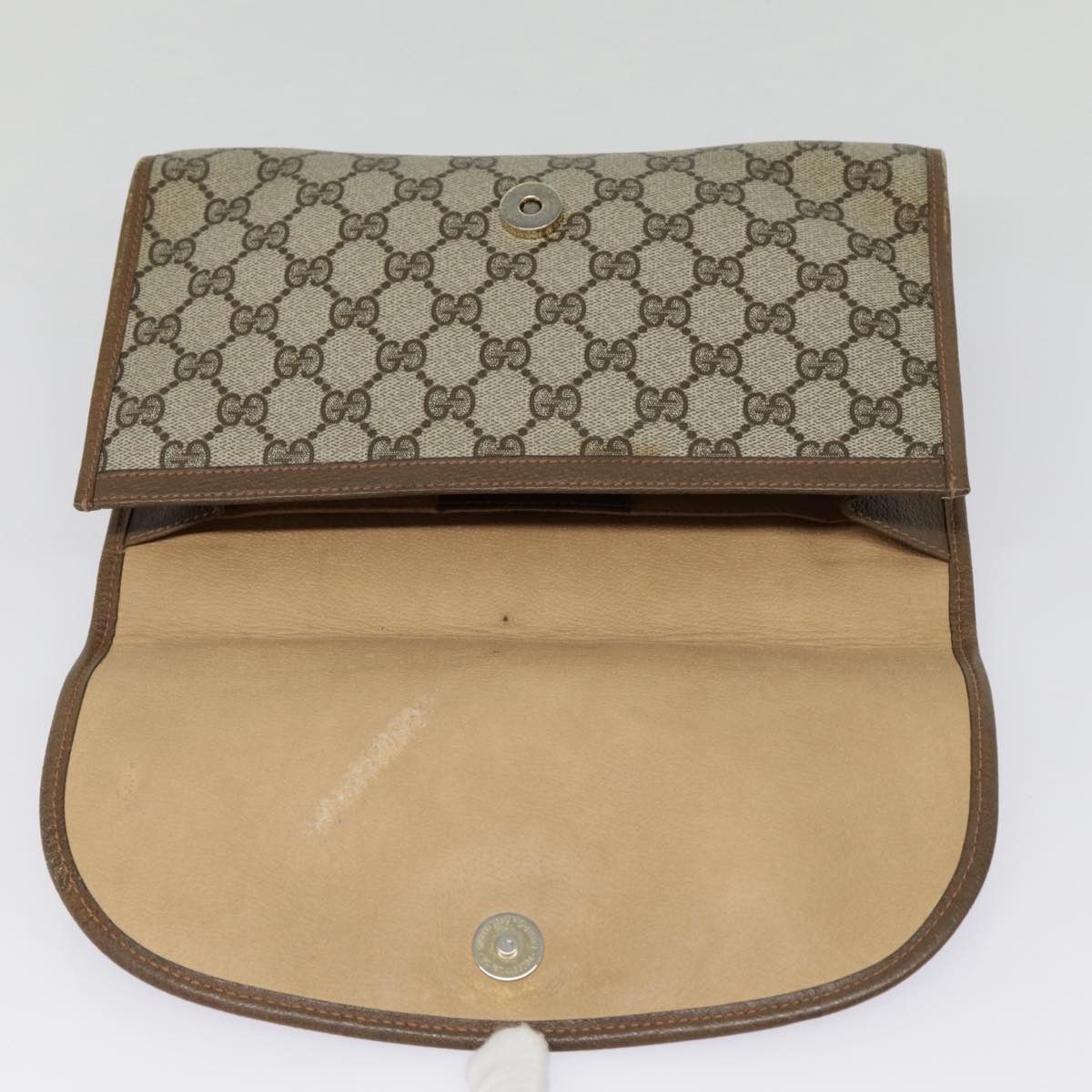 Gucci Ophidia Beige Canvas Clutch Bag (Pre-Owned) Size ONE SIZE - 11 Thumbnail