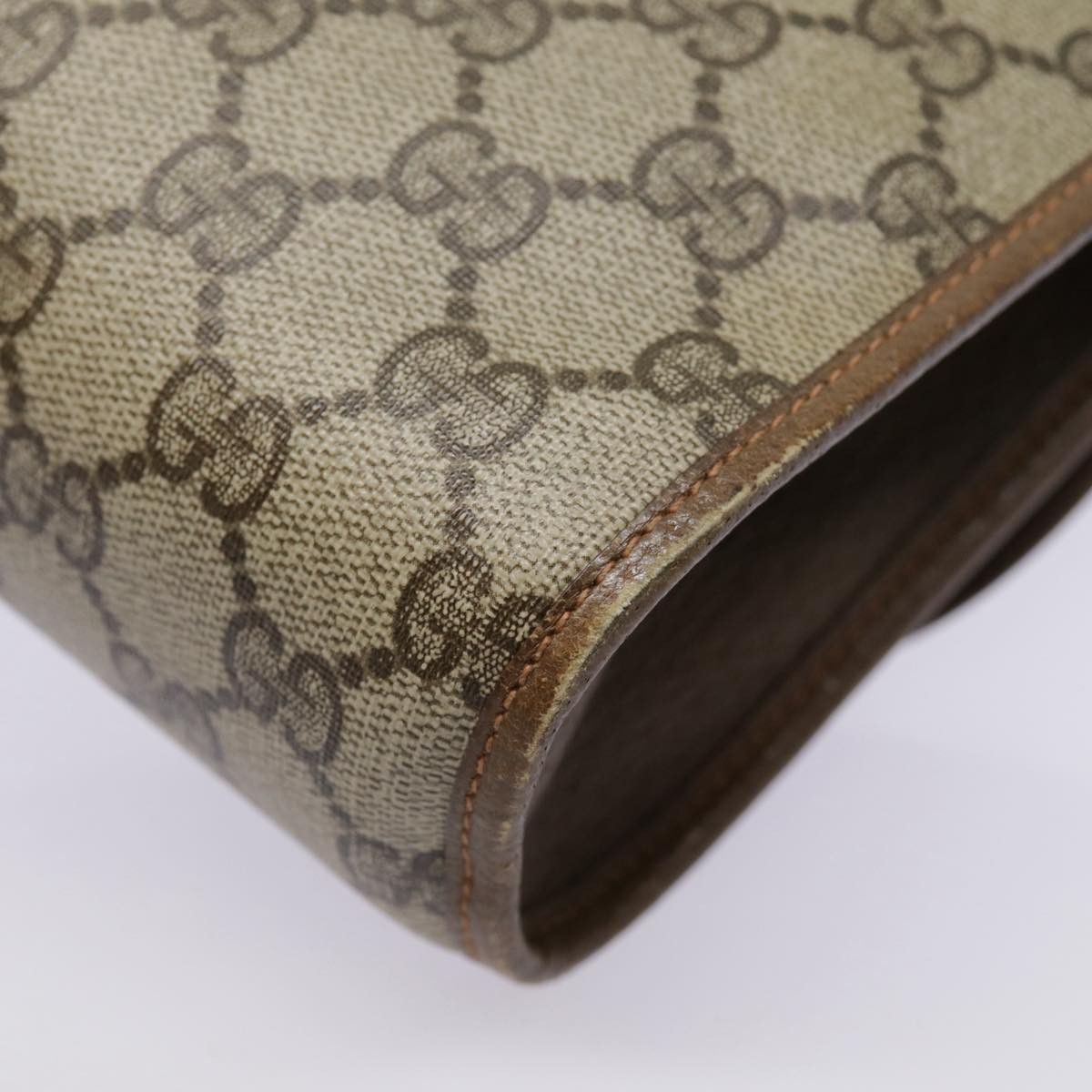 Gucci Ophidia Beige Canvas Clutch Bag (Pre-Owned) Size ONE SIZE - 7 Thumbnail