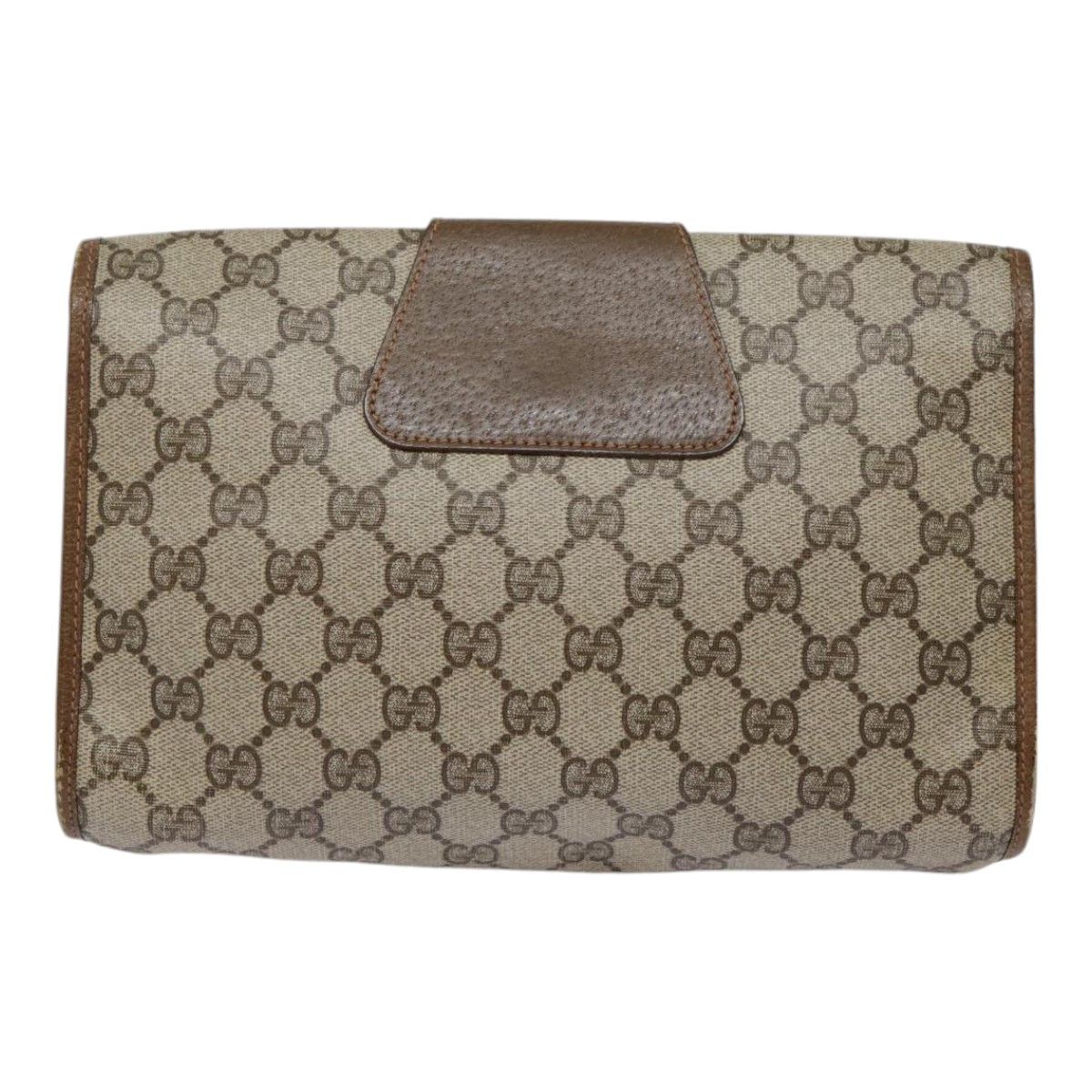 Gucci Ophidia Beige Canvas Clutch Bag (Pre-Owned) Size ONE SIZE - 2 Thumbnail