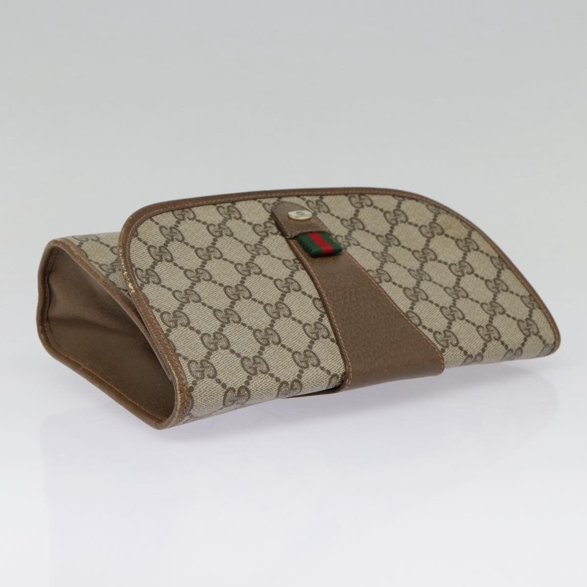 Gucci Ophidia Beige Canvas Clutch Bag (Pre-Owned) Size ONE SIZE - 16 Thumbnail