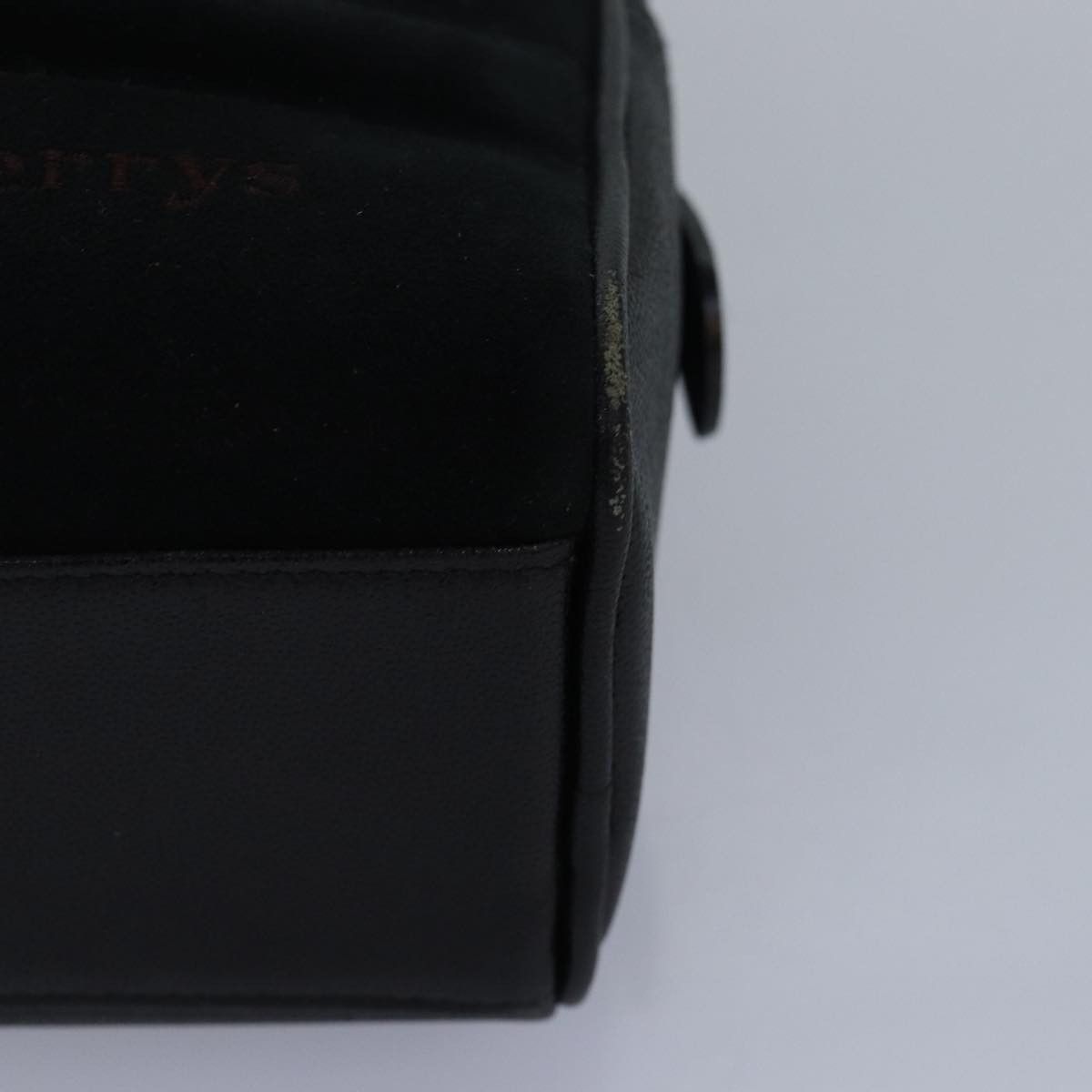 Burberry Black Suede Handbag (Pre-Owned) Size ONE SIZE - 16 Thumbnail