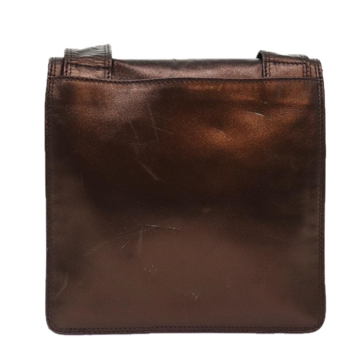 Chanel Brown Leather Shoulder Bag (Pre-Owned) Size ONE SIZE - 2 Thumbnail