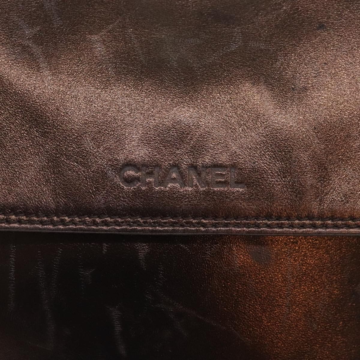 Chanel Brown Leather Shoulder Bag (Pre-Owned) Size ONE SIZE - 14 Thumbnail