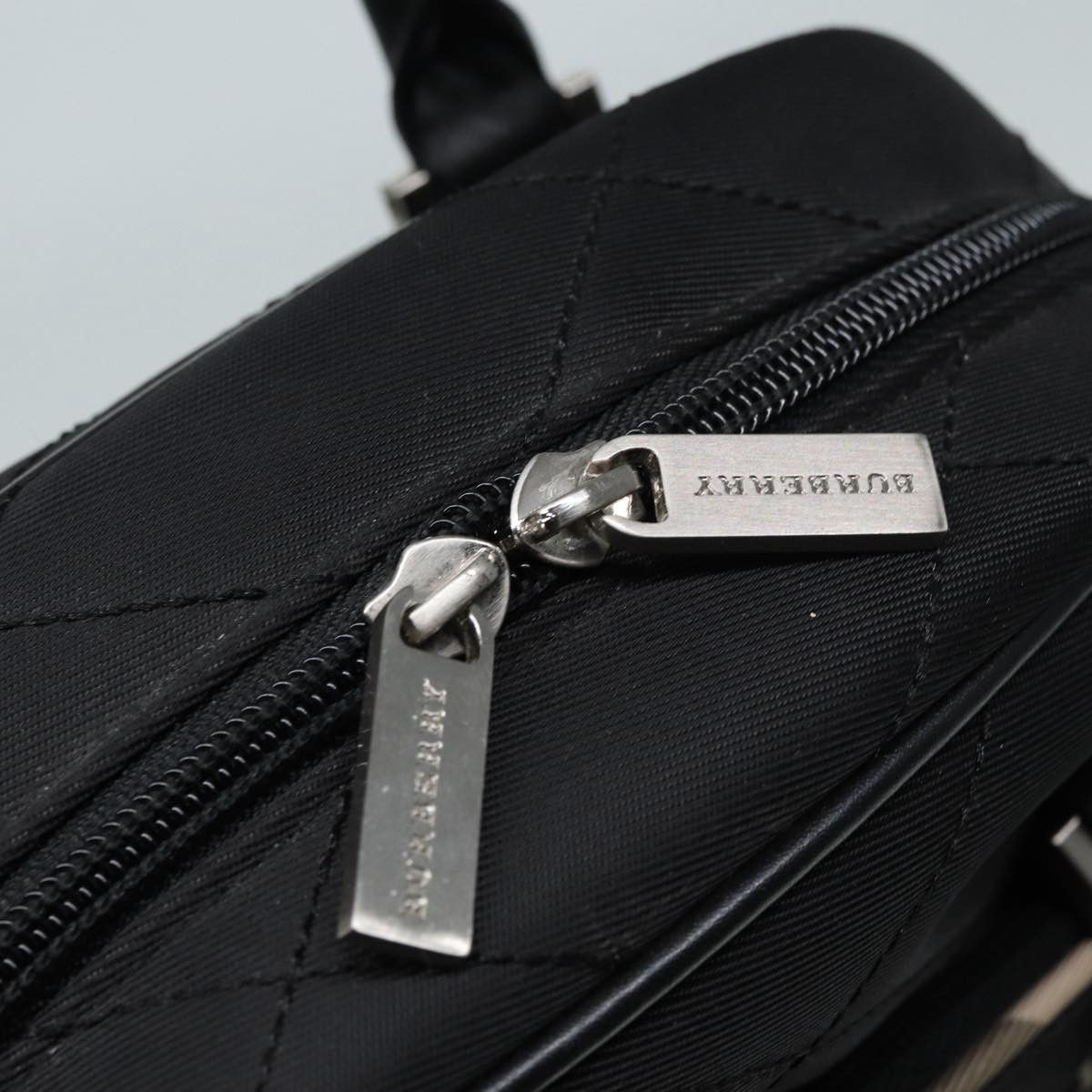 Burberry Black Synthetic Handbag (Pre-Owned) Size ONE SIZE - 6 Thumbnail