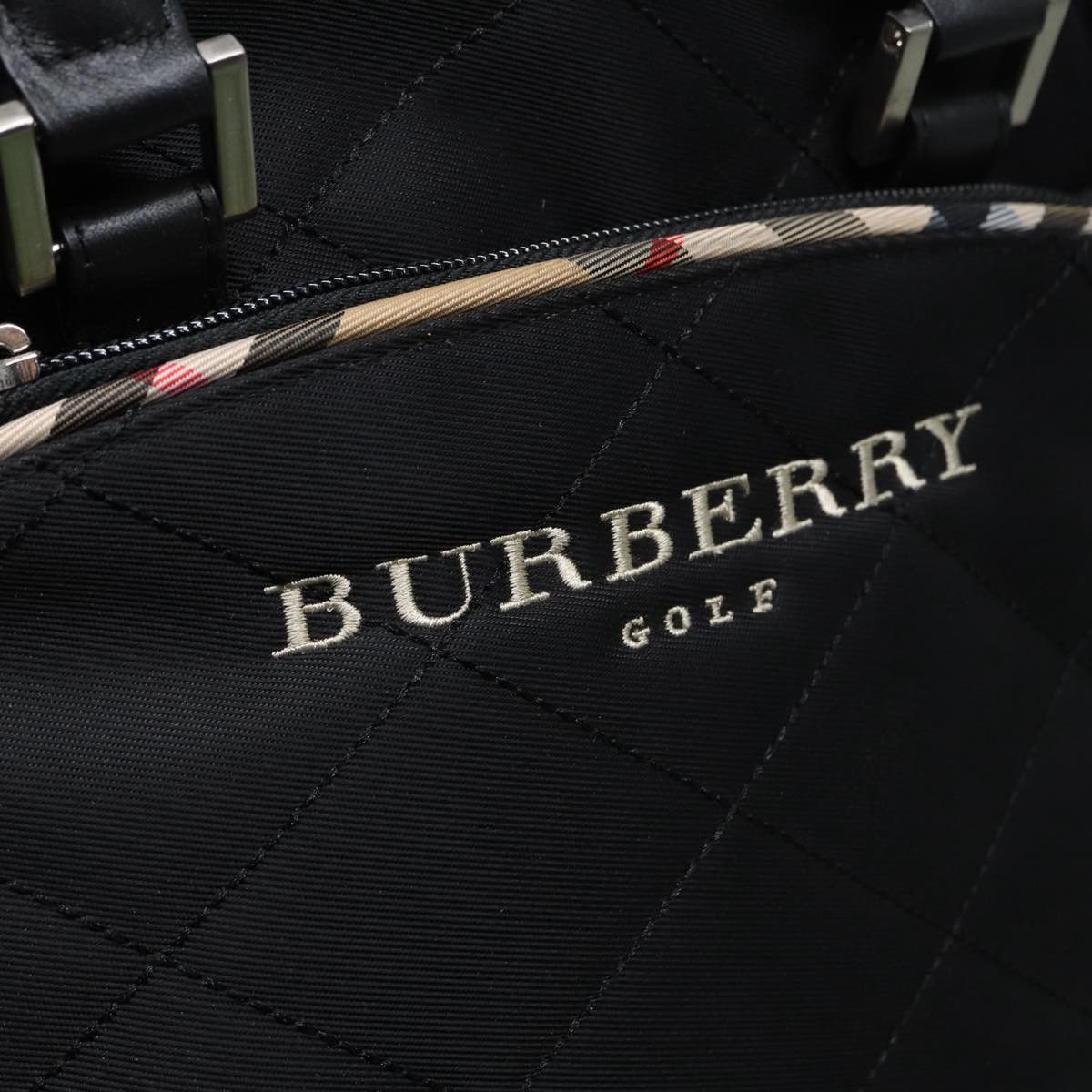 Burberry Black Synthetic Handbag (Pre-Owned) Size ONE SIZE - 8 Thumbnail