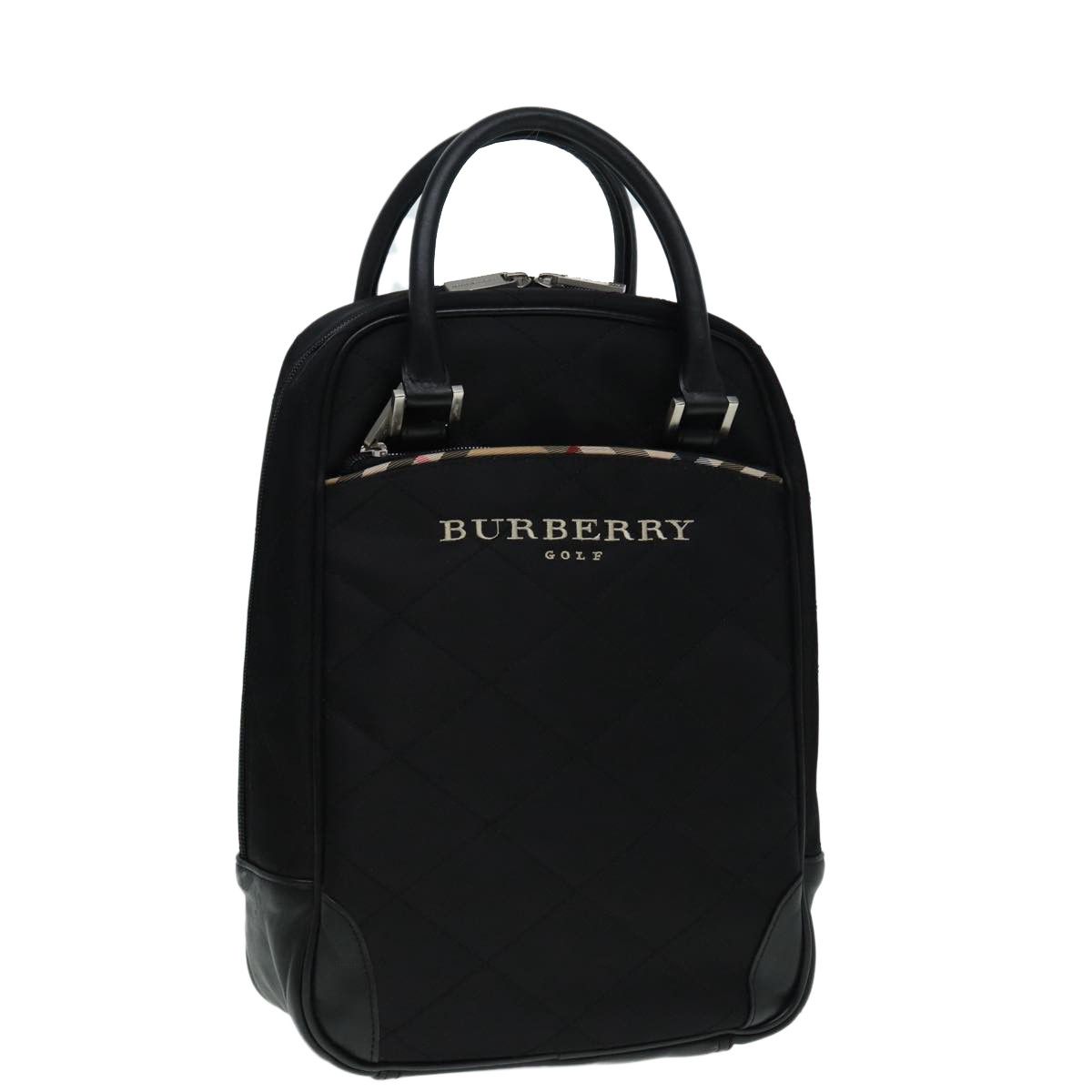 Burberry Black Synthetic Handbag (Pre-Owned) Size ONE SIZE - 13 Thumbnail