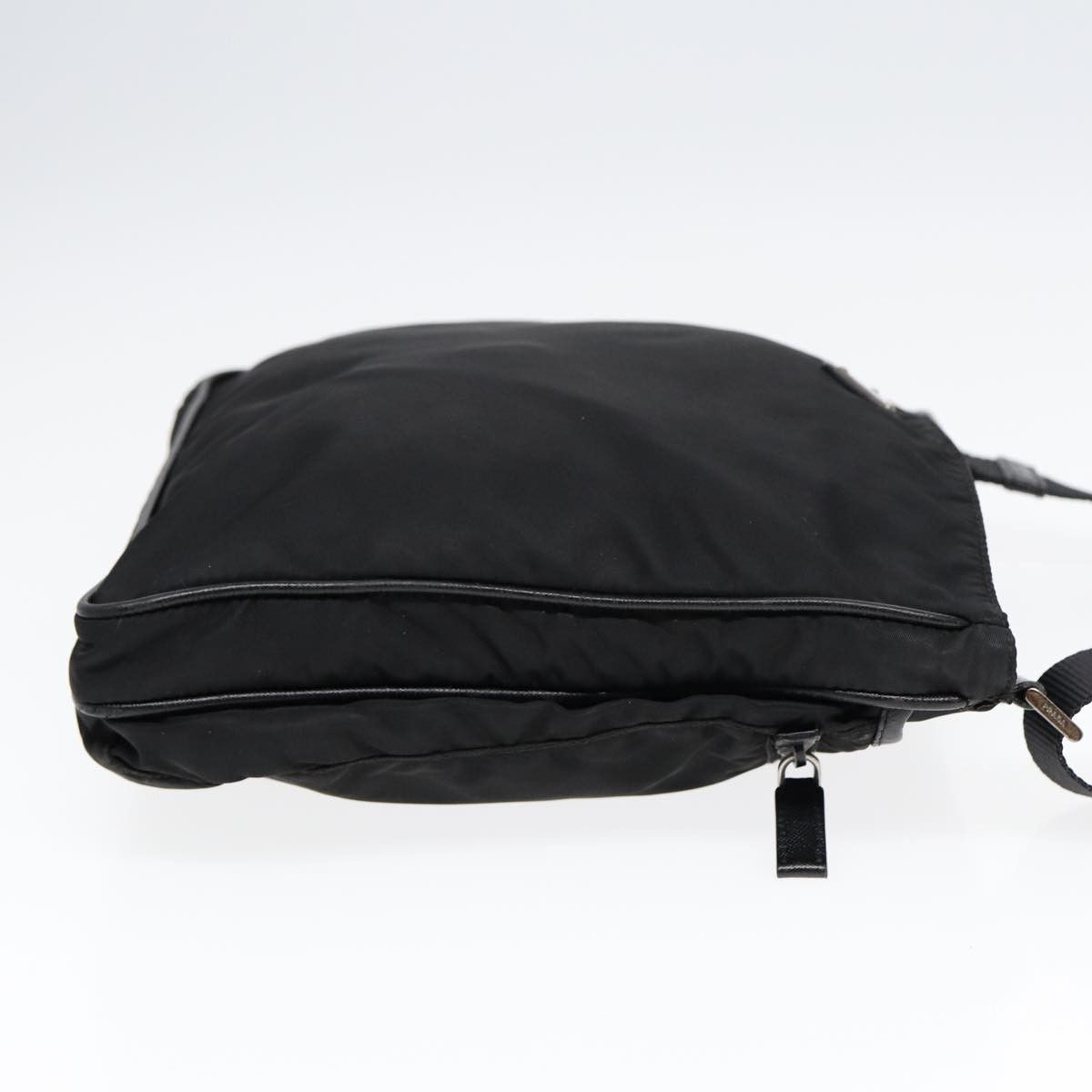 Prada Tessuto Black Synthetic Shoulder Bag (Pre-Owned) Size ONE SIZE - 12 Thumbnail