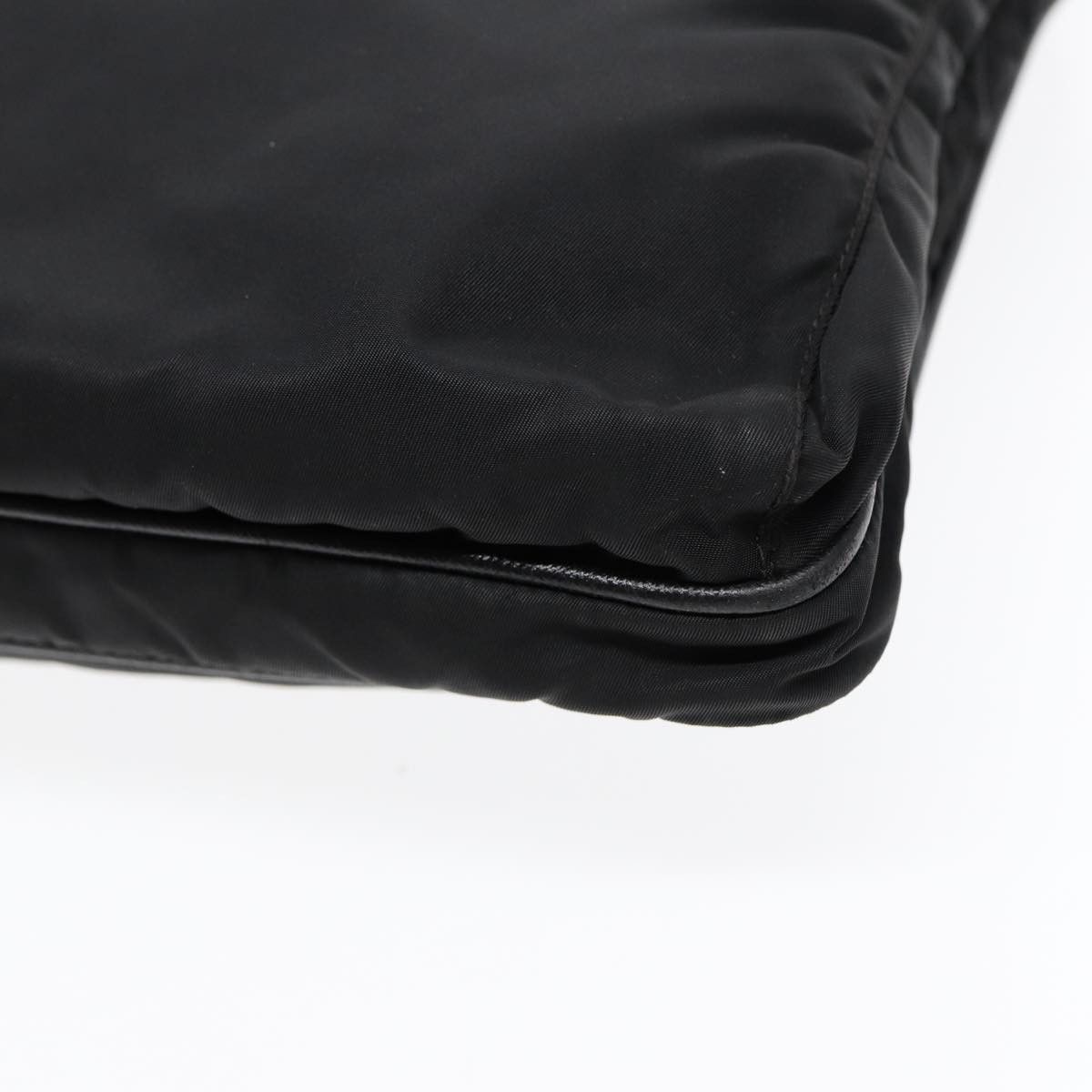 Prada Tessuto Black Synthetic Shoulder Bag (Pre-Owned) Size ONE SIZE - 14 Thumbnail