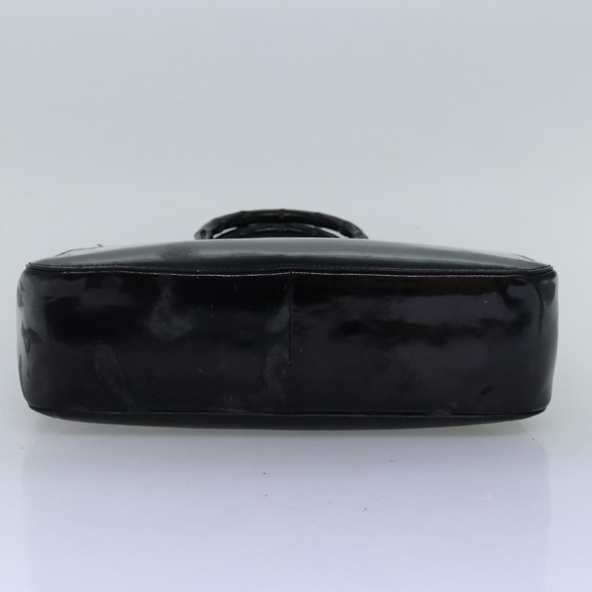 Gucci Bamboo Black Leather Handbag (Pre-Owned) Size ONE SIZE - 3 Thumbnail