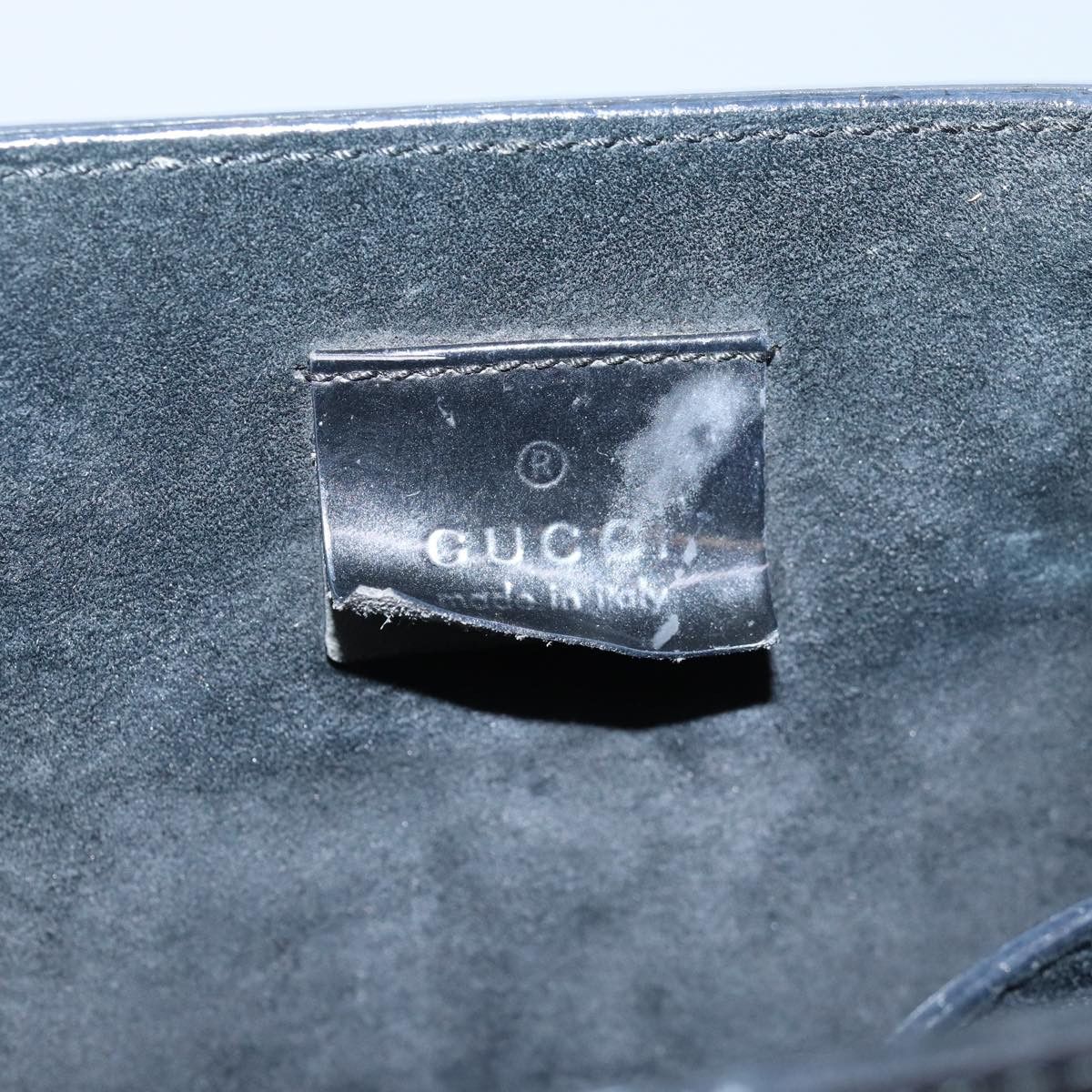 Gucci Bamboo Black Leather Handbag (Pre-Owned) Size ONE SIZE - 8 Thumbnail