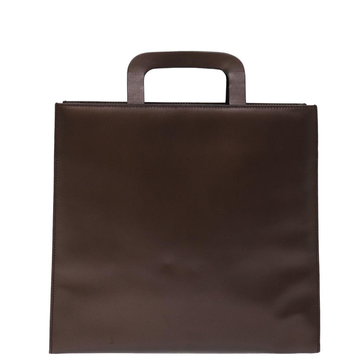 Gucci -- Brown Leather Handbag (Pre-Owned) Size ONE SIZE - 2 Thumbnail