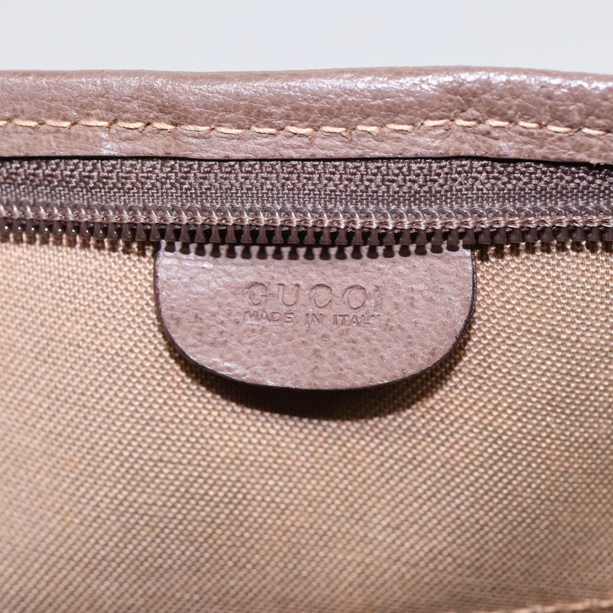 Gucci Gg Canvas Brown Canvas Tote Bag (Pre-Owned) Size ONE SIZE - 9 Thumbnail