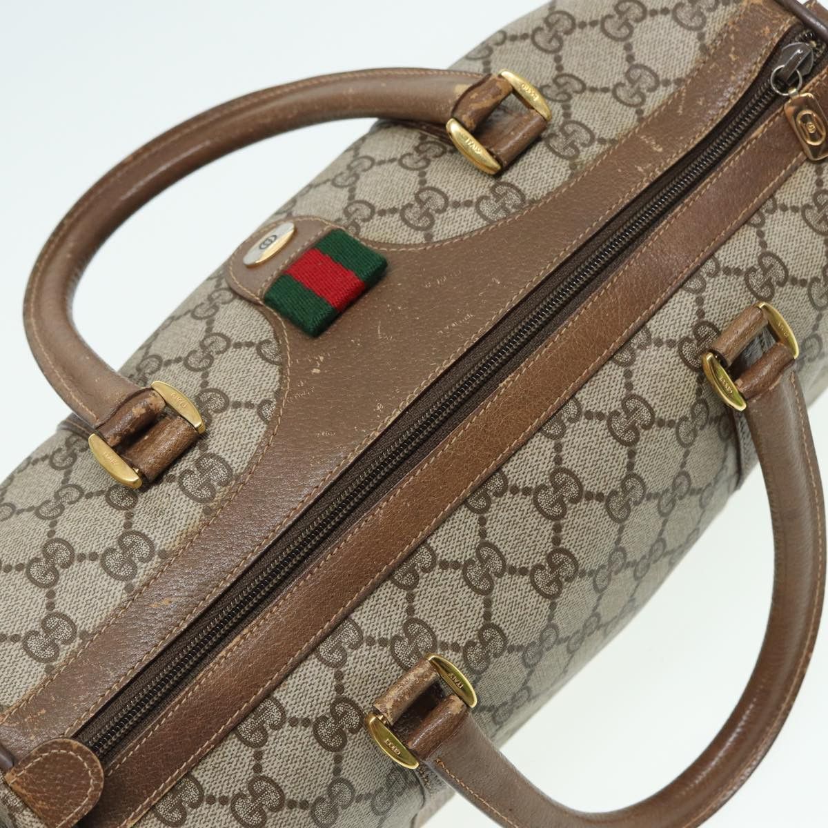 Gucci Ophidia Beige Canvas Travel Bag (Pre-Owned) Size ONE SIZE - 4 Thumbnail