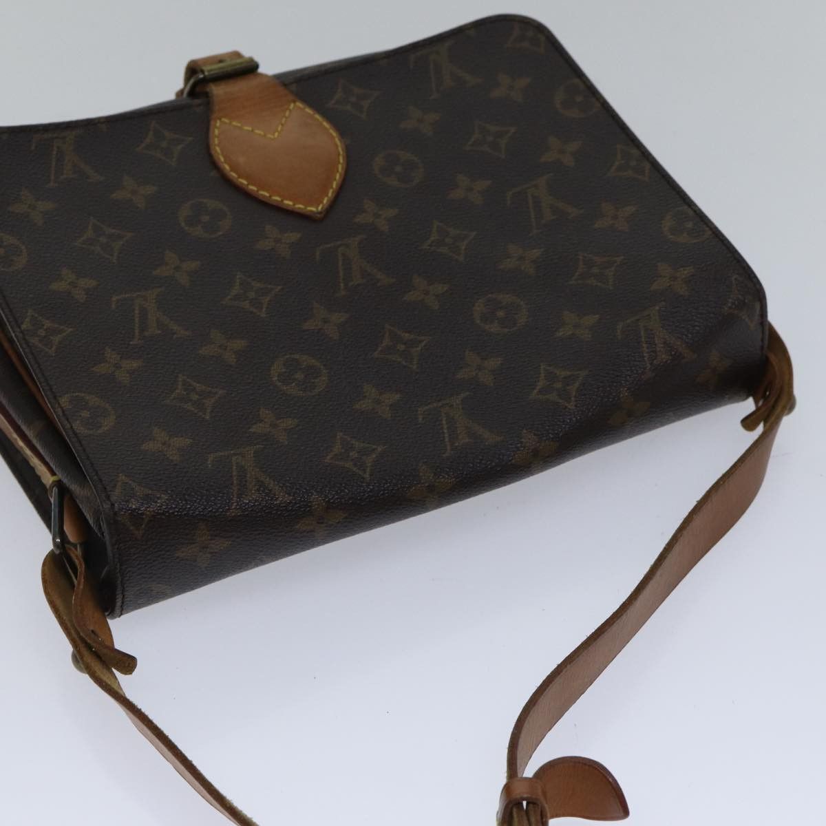 Louis Vuitton Cartouchière 26 Brown Canvas Shoulder Bag (Pre-Owned) Size ONE SIZE - 14 Thumbnail