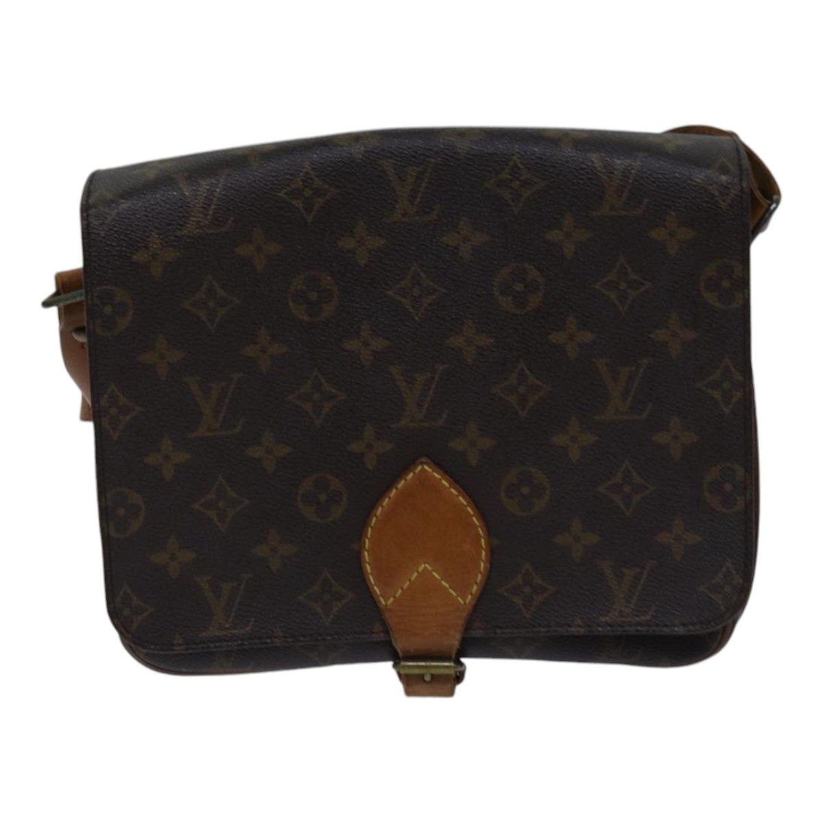 Louis Vuitton Cartouchière 26 Brown Canvas Shoulder Bag (Pre-Owned) Size ONE SIZE - 16 Thumbnail
