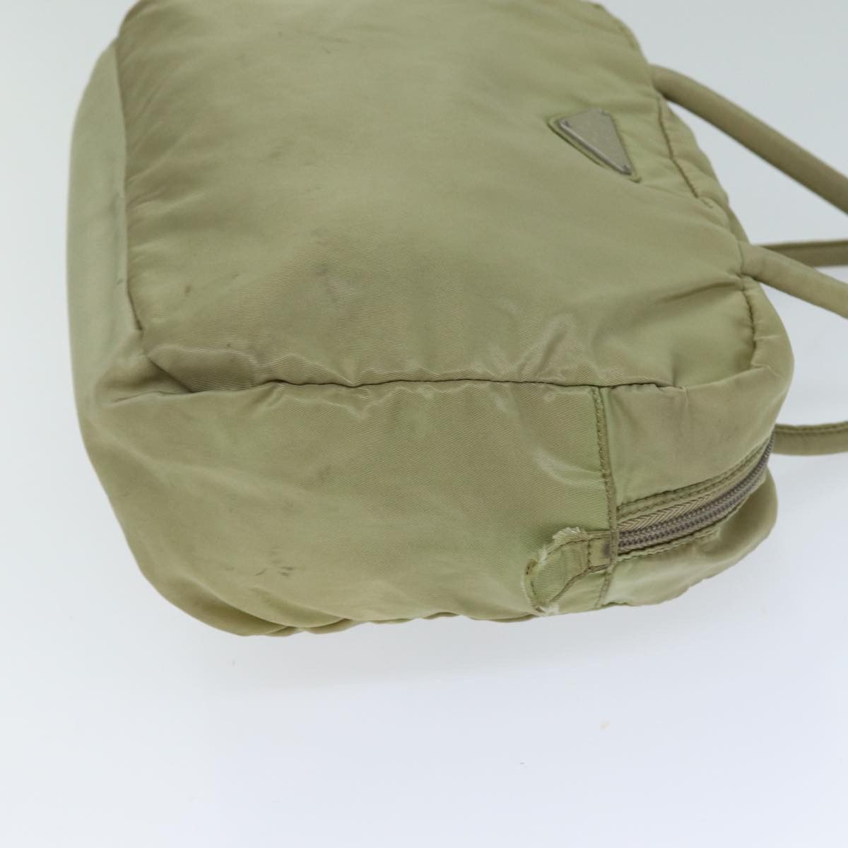 Prada Tessuto Green Synthetic Handbag (Pre-Owned) Size ONE SIZE - 9 Thumbnail