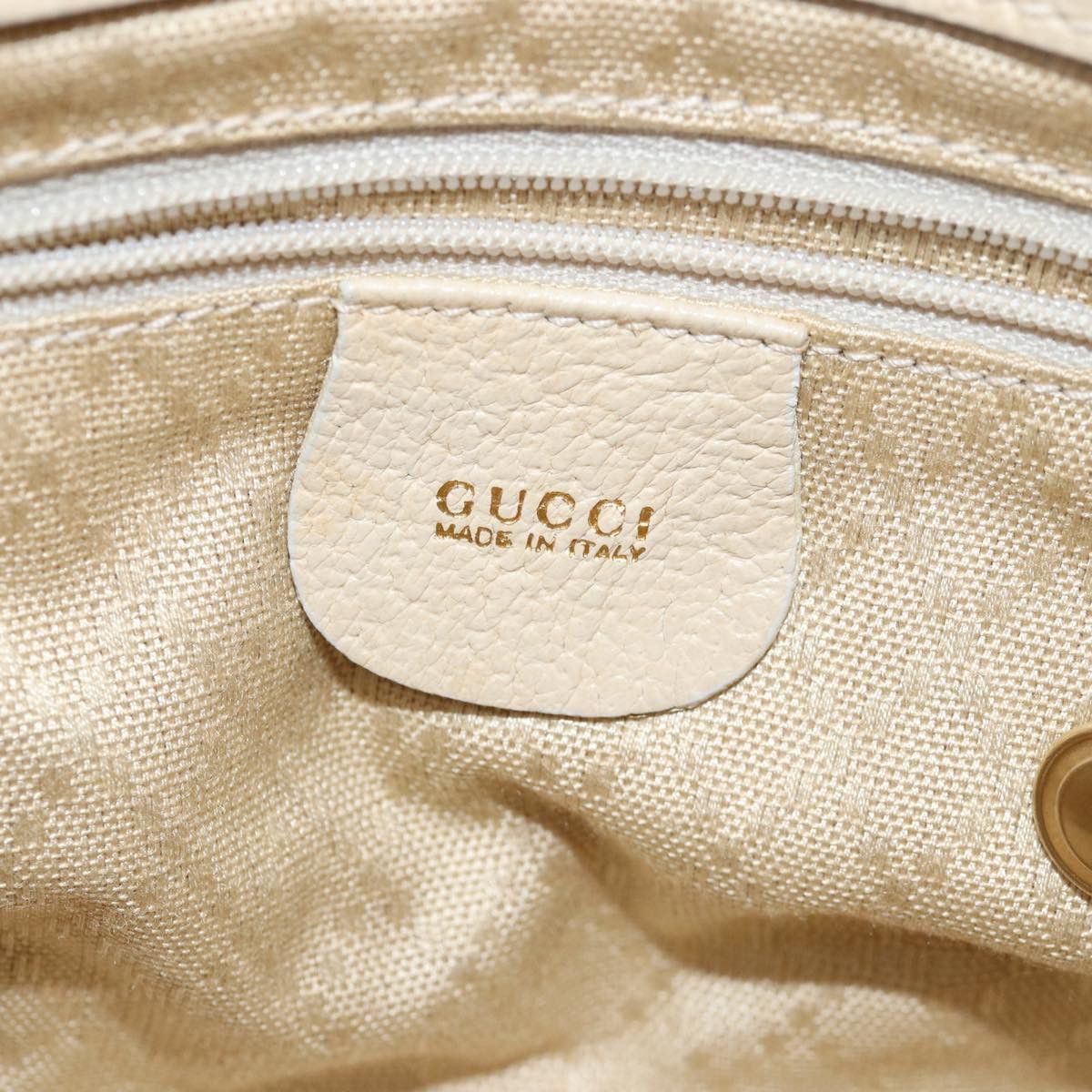 Gucci Bamboo Beige Suede Handbag (Pre-Owned) Size ONE SIZE - 9 Thumbnail