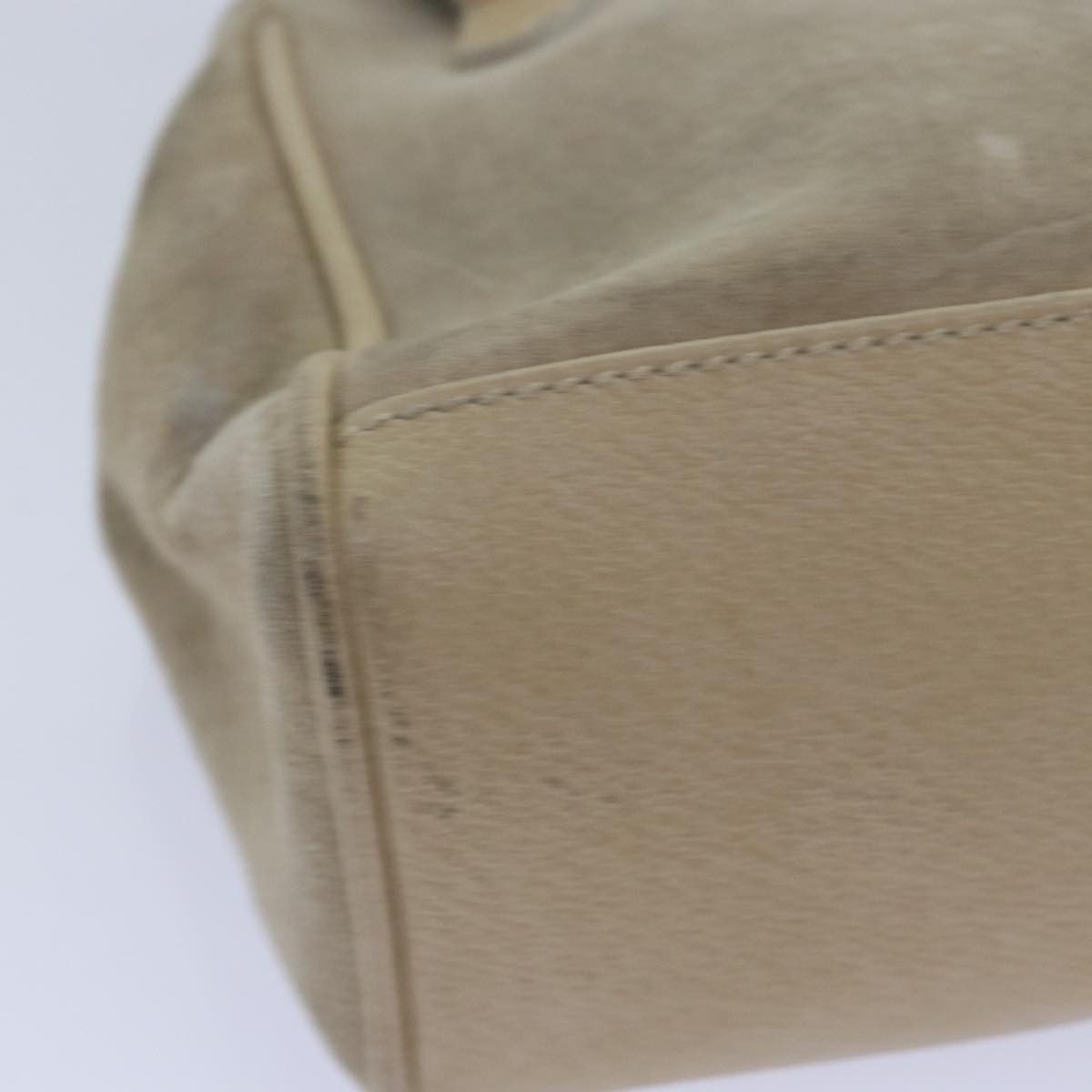 Gucci Bamboo Beige Suede Handbag (Pre-Owned) Size ONE SIZE - 16 Thumbnail