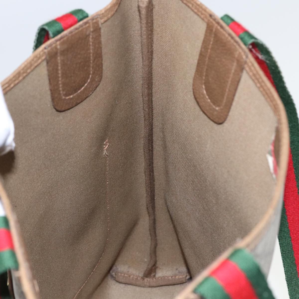Gucci Gg Canvas Beige Canvas Tote Bag (Pre-Owned) Size ONE SIZE - 20 Thumbnail