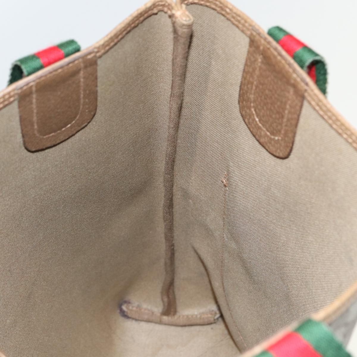Gucci Gg Canvas Beige Canvas Tote Bag (Pre-Owned) Size ONE SIZE - 19 Thumbnail