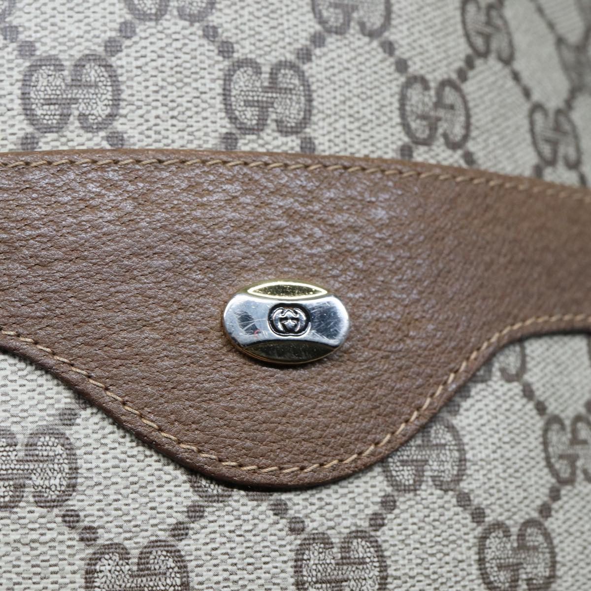 Gucci Gg Canvas Beige Canvas Tote Bag (Pre-Owned) Size ONE SIZE - 17 Thumbnail