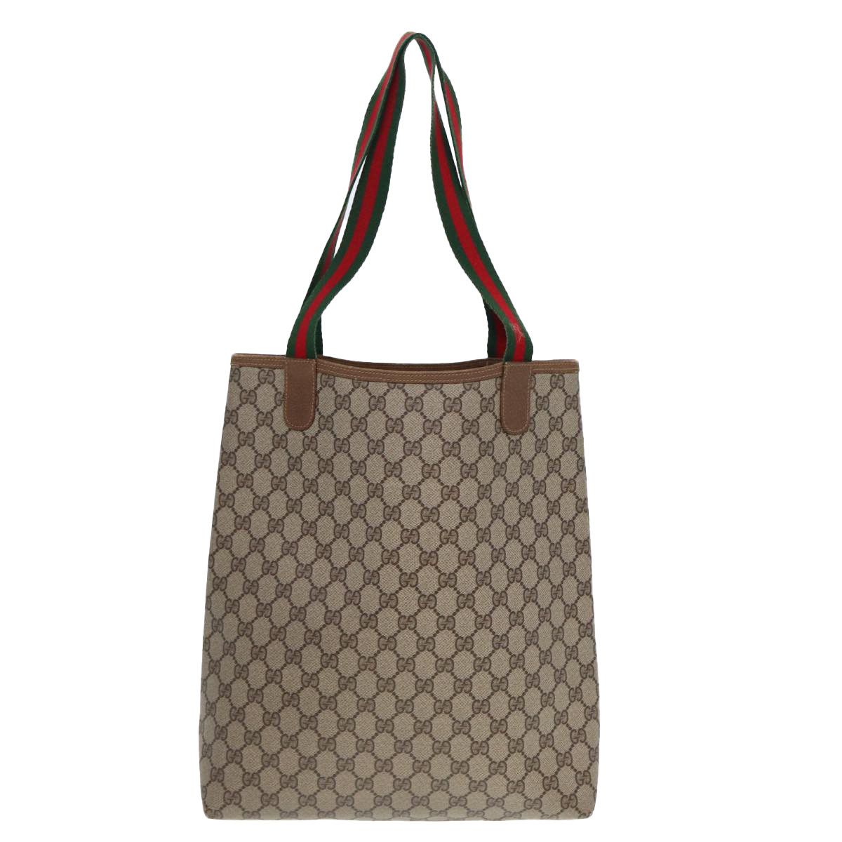 Gucci Gg Canvas Beige Canvas Tote Bag (Pre-Owned) Size ONE SIZE - 2 Thumbnail