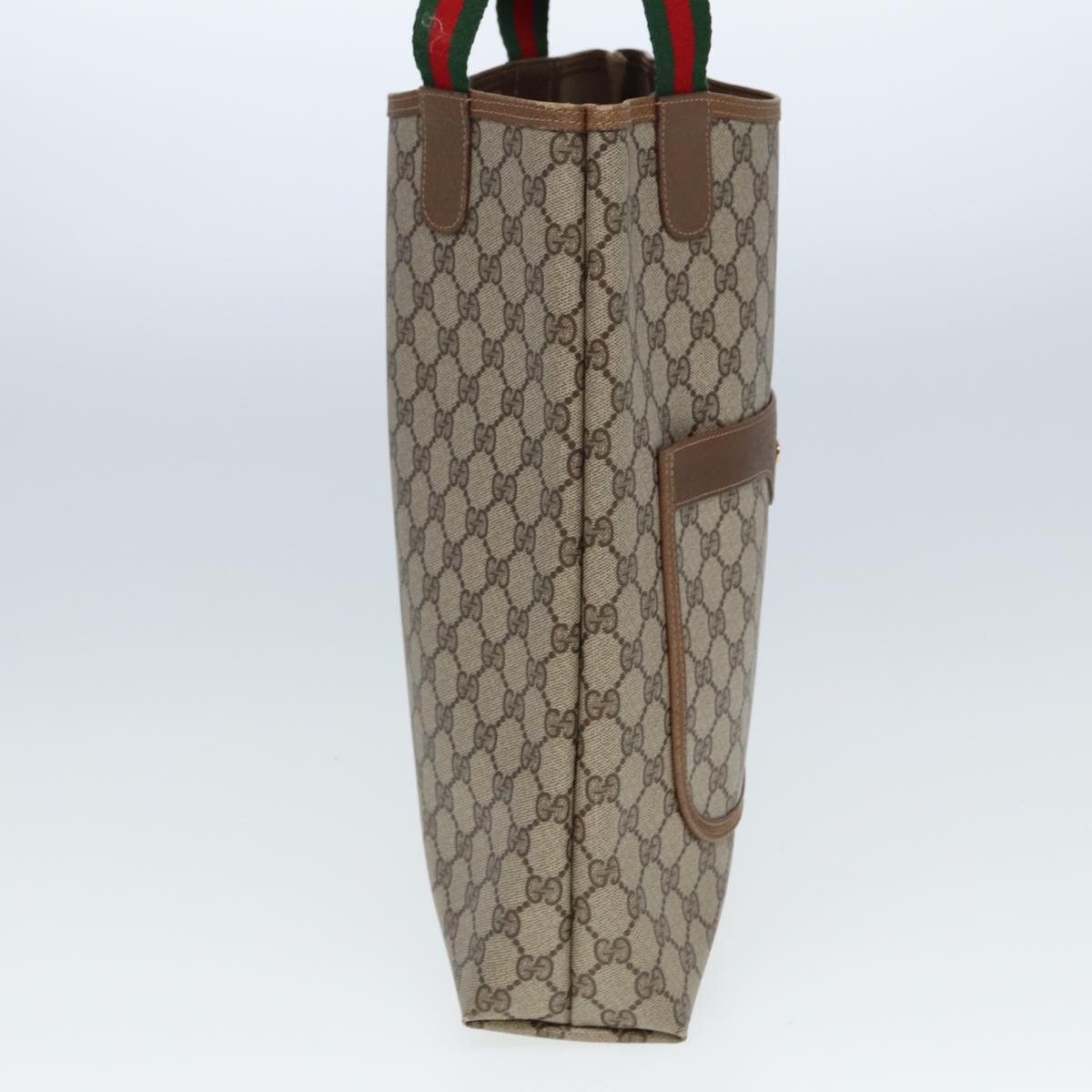 Gucci Gg Canvas Beige Canvas Tote Bag (Pre-Owned) Size ONE SIZE - 10 Thumbnail