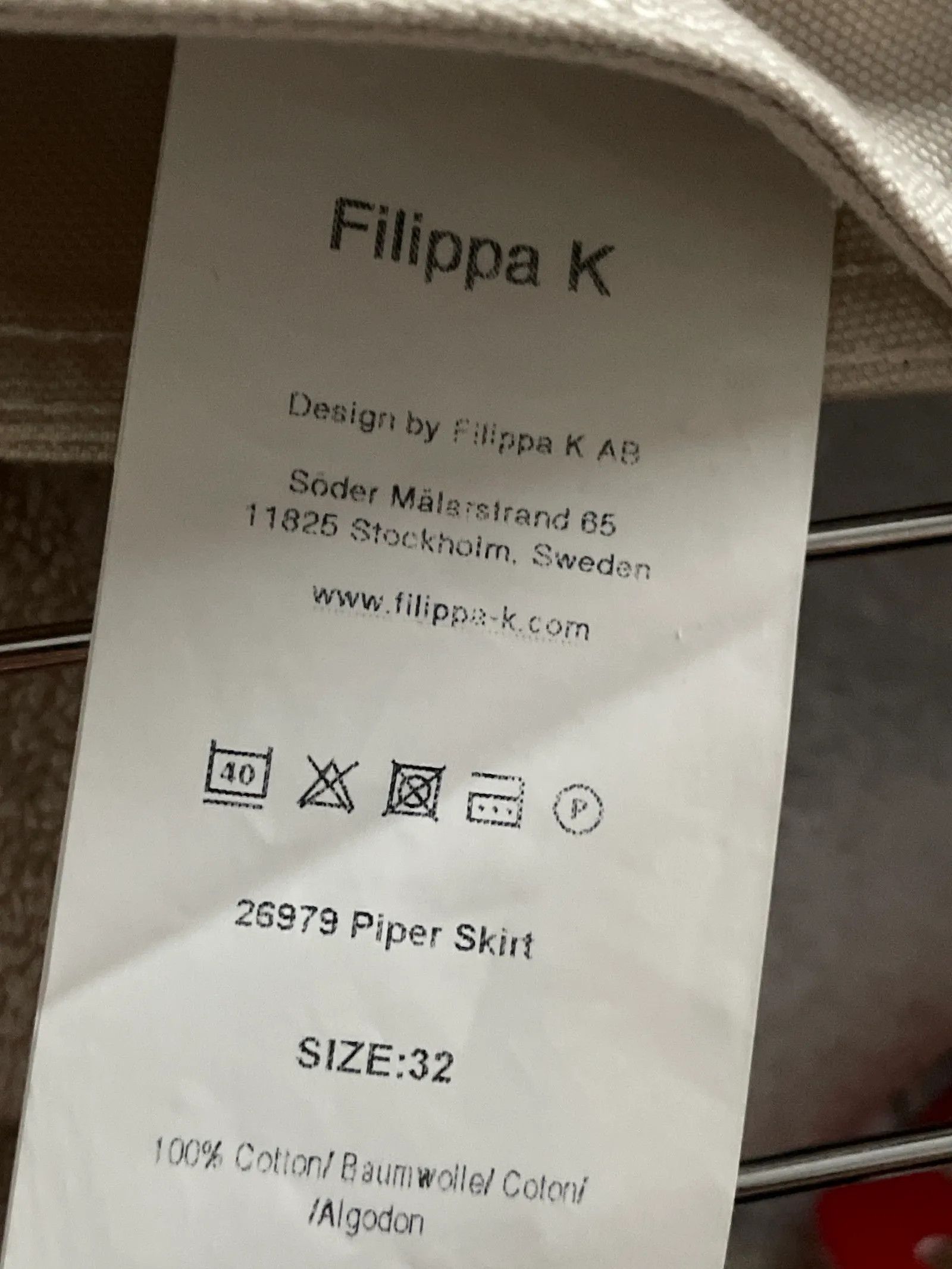 Filippa K Filippa K Skirt Size 24" / US 00 / IT 34 - 3 Thumbnail