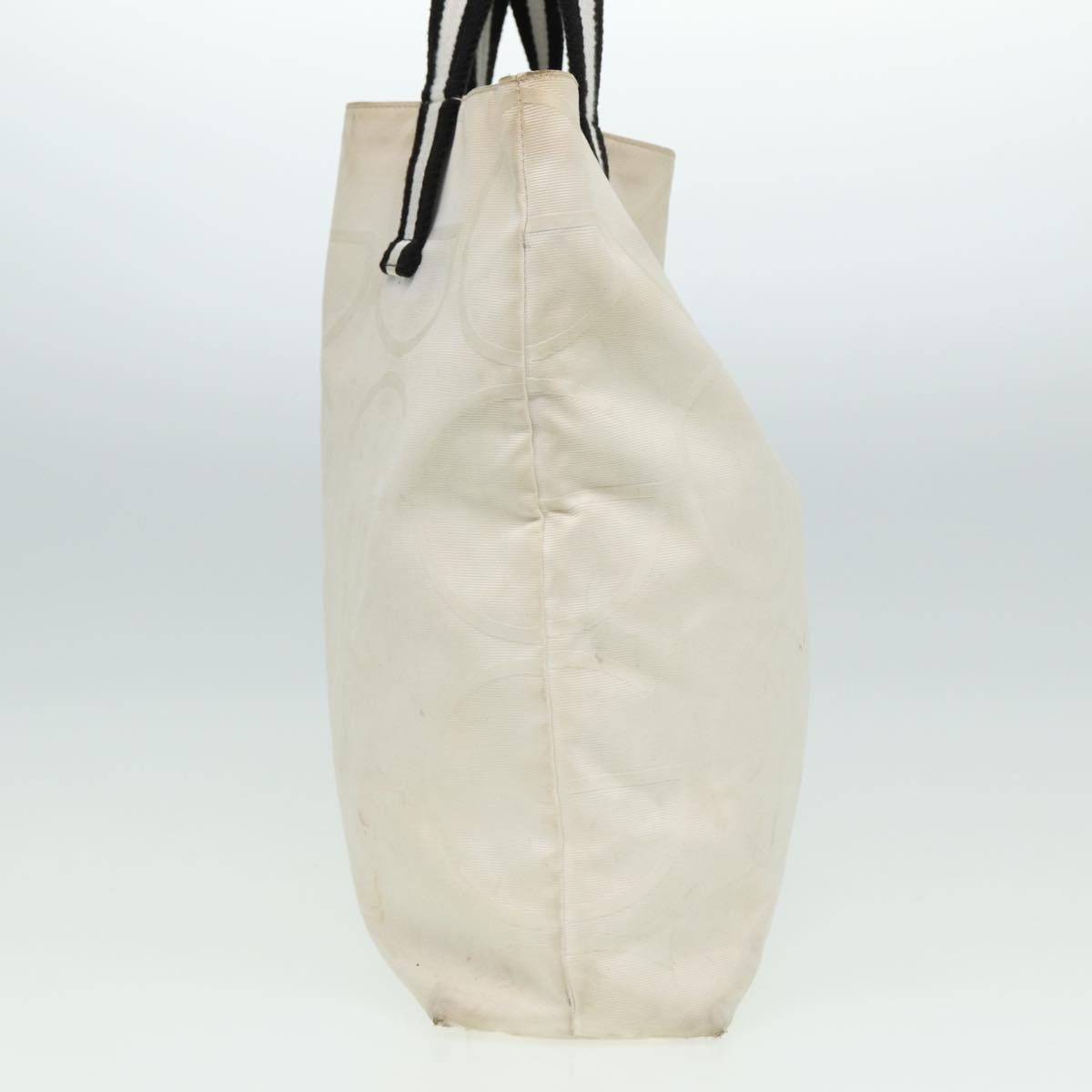 Gucci Cabas White Canvas Tote Bag (Pre-Owned) Size ONE SIZE - 13 Thumbnail