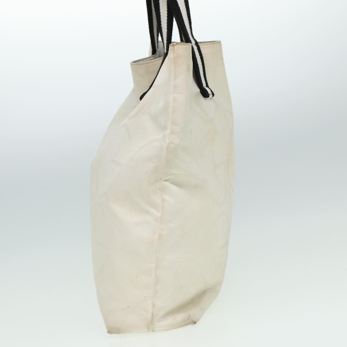 Gucci Cabas White Canvas Tote Bag (Pre-Owned) Size ONE SIZE - 12 Thumbnail