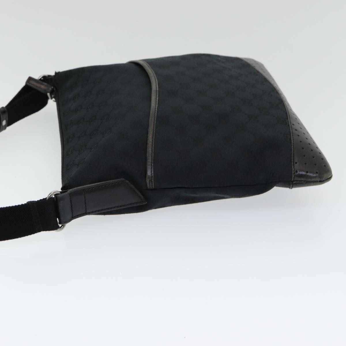Gucci Gg Canvas Black Canvas Shoulder Bag (Pre-Owned) Size ONE SIZE - 10 Thumbnail
