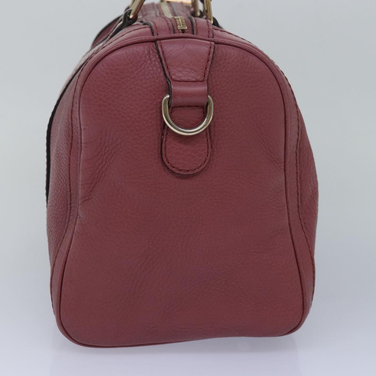 Gucci Pink Leather Handbag (Pre-Owned) Size ONE SIZE - 11 Thumbnail