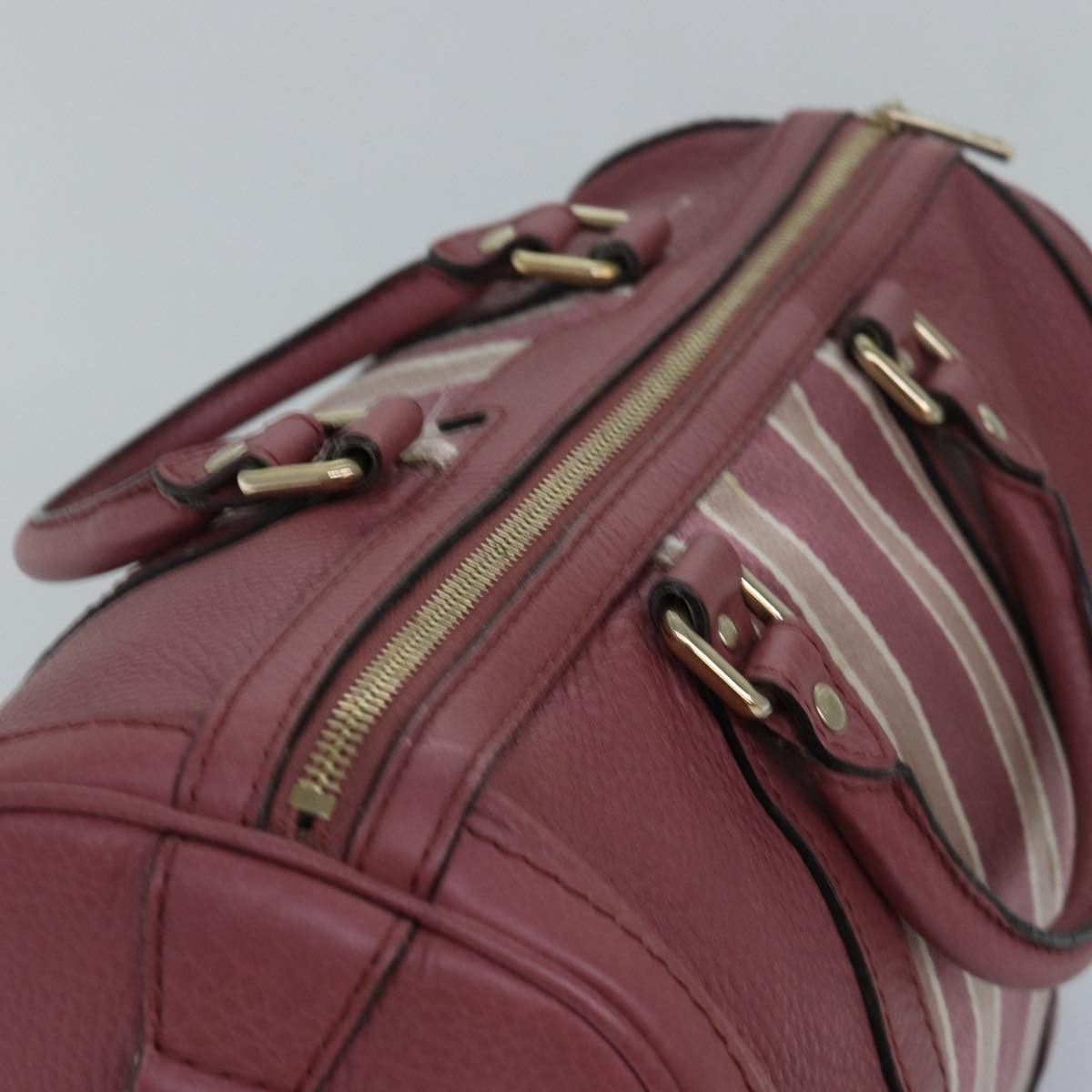 Gucci Pink Leather Handbag (Pre-Owned) Size ONE SIZE - 4 Thumbnail