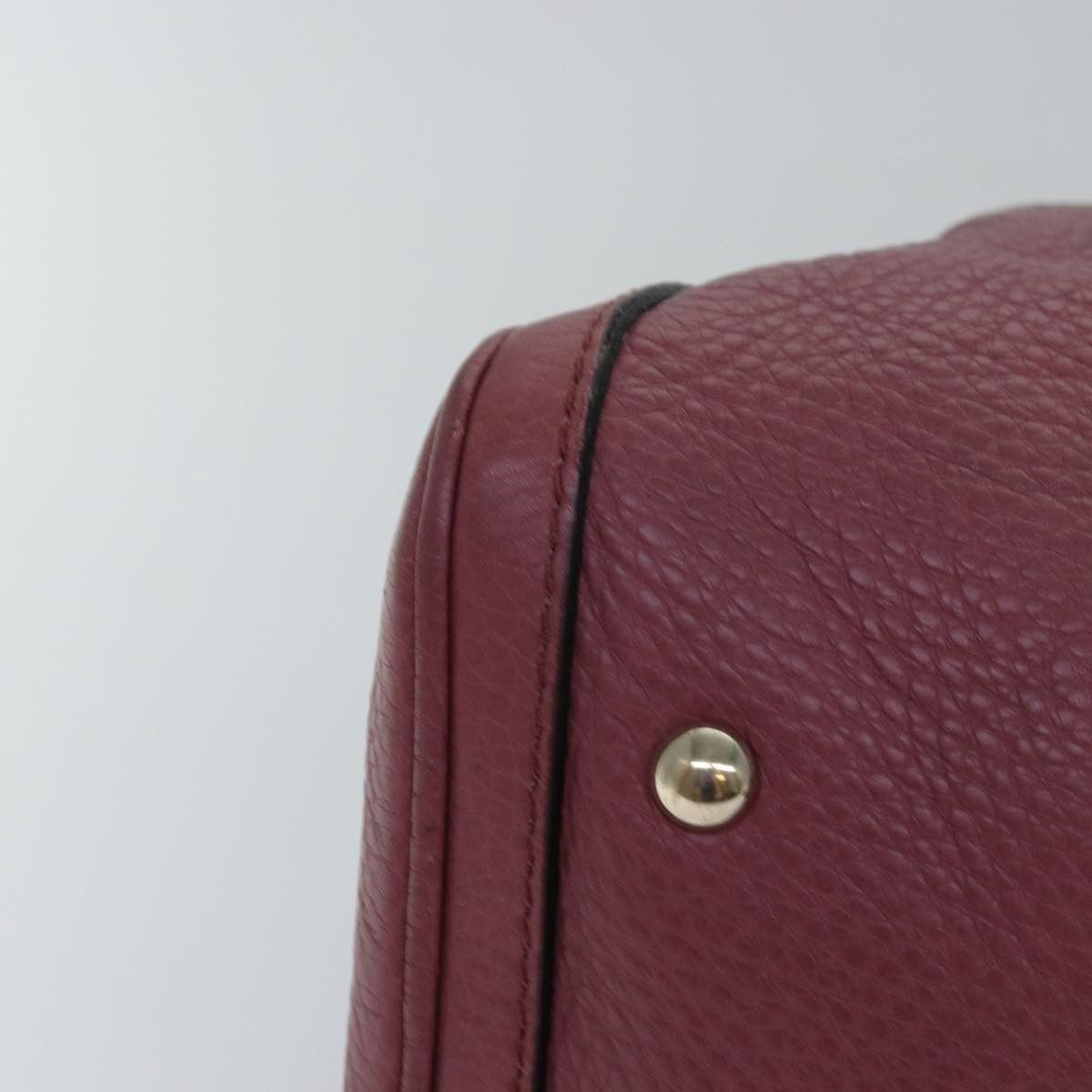 Gucci Pink Leather Handbag (Pre-Owned) Size ONE SIZE - 14 Thumbnail