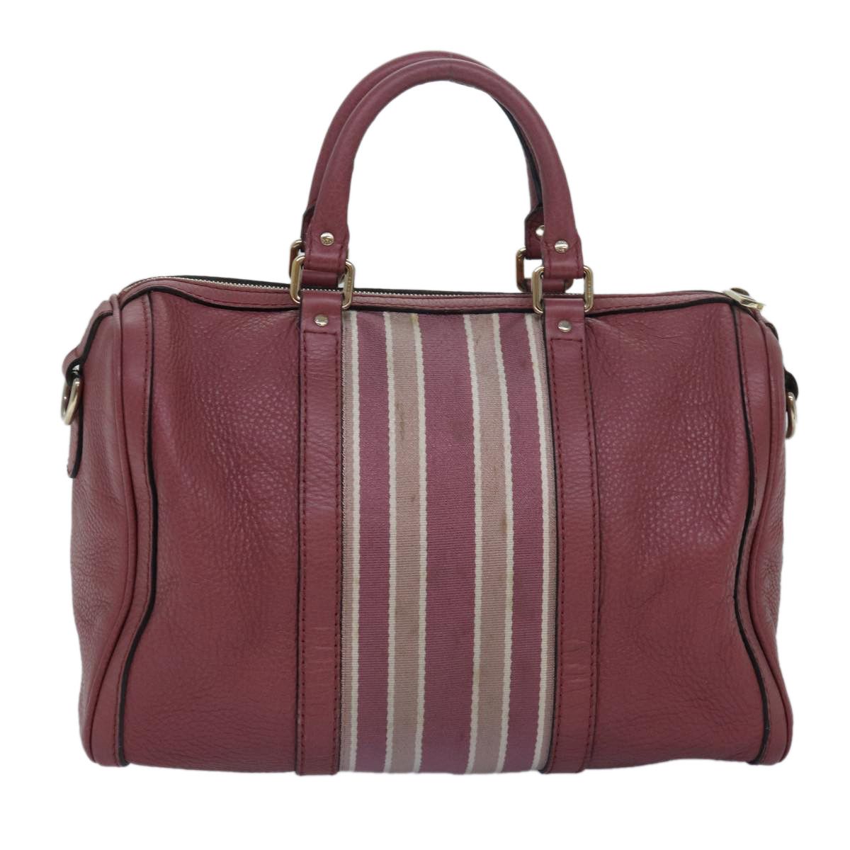 Gucci Pink Leather Handbag (Pre-Owned) Size ONE SIZE - 2 Thumbnail
