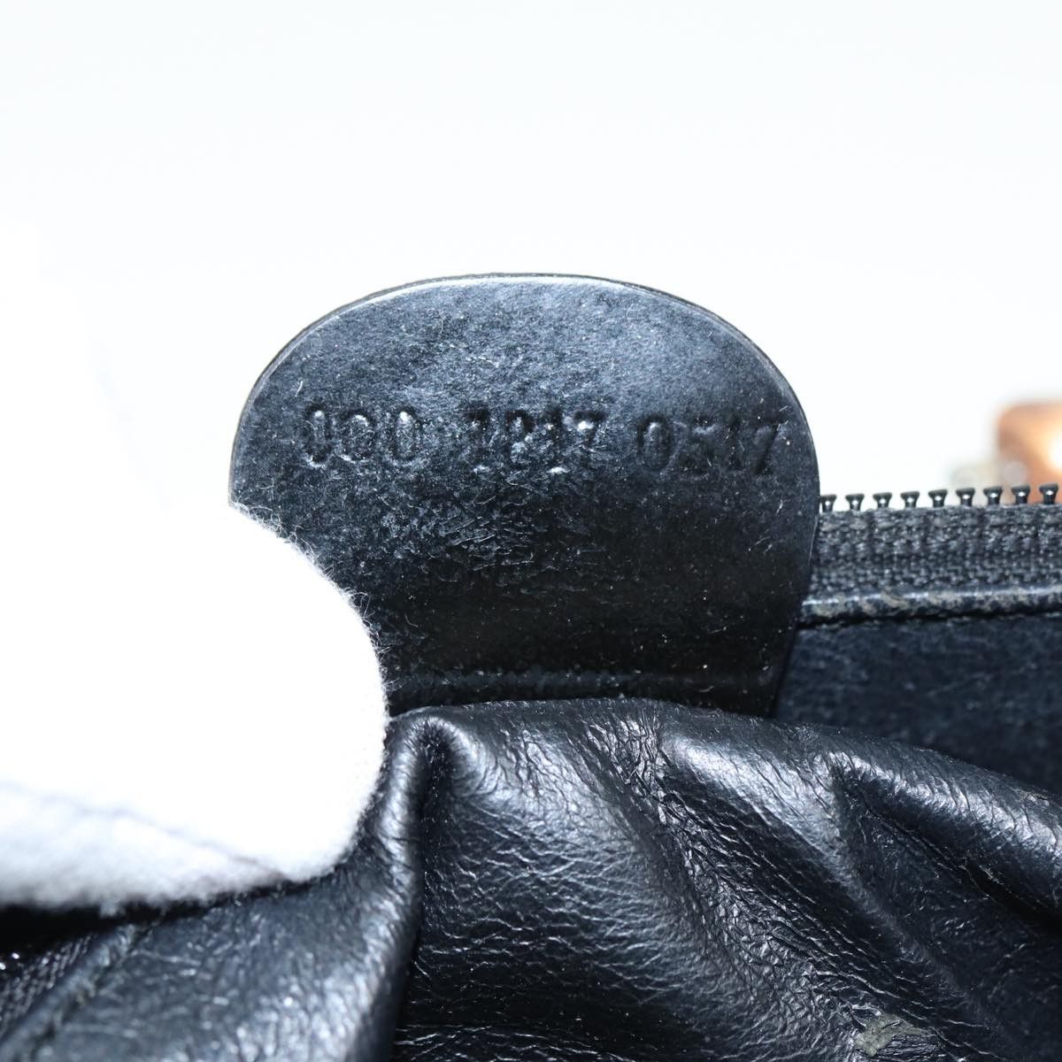 Gucci Bamboo Black Leather Handbag (Pre-Owned) Size ONE SIZE - 6 Thumbnail