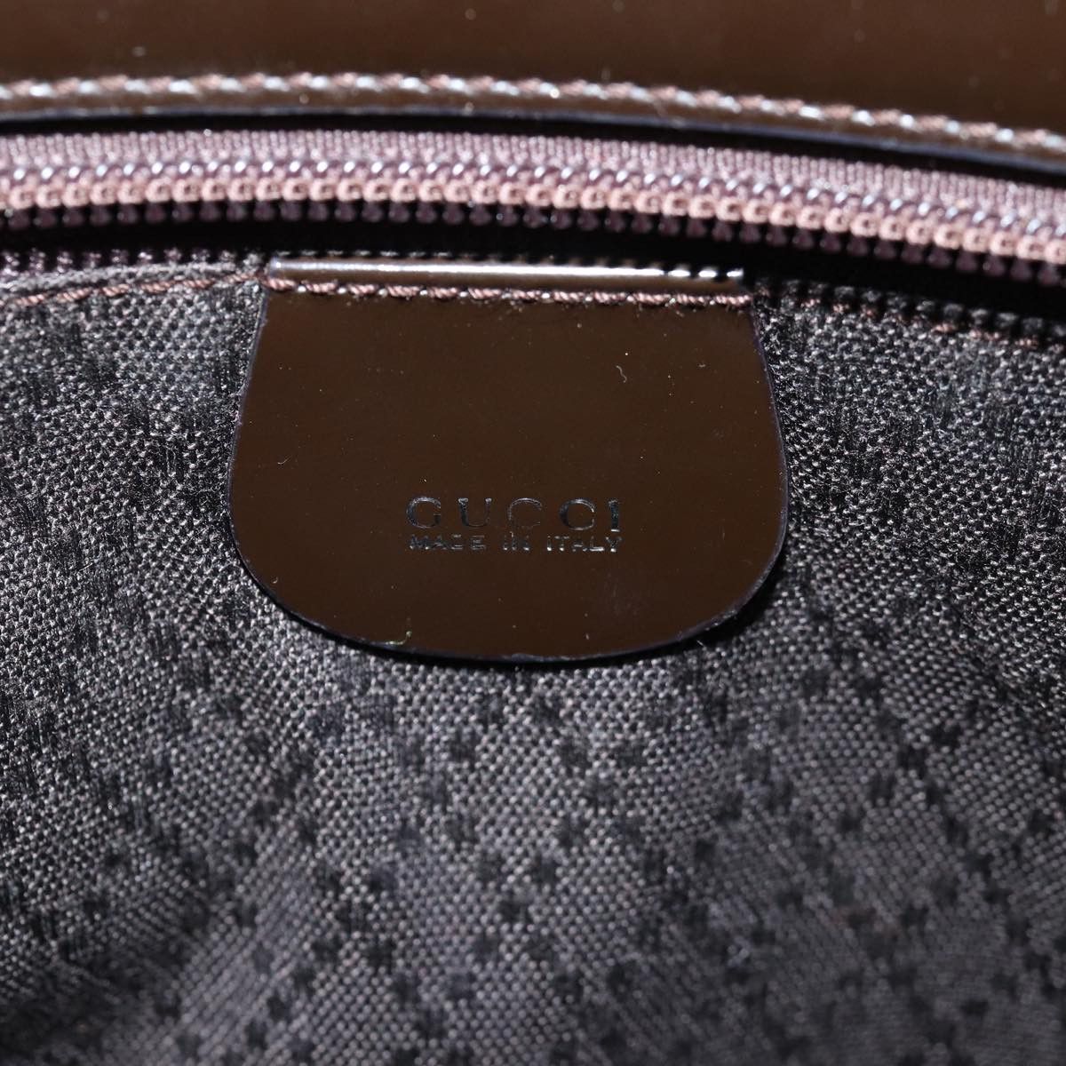 Gucci Bamboo Brown Canvas Tote Bag (Pre-Owned) Size ONE SIZE - 8 Thumbnail
