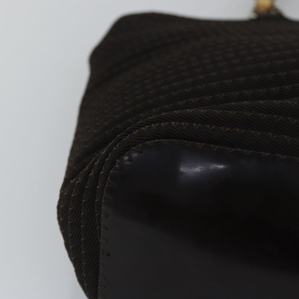 Gucci Bamboo Brown Canvas Tote Bag (Pre-Owned) Size ONE SIZE - 15 Thumbnail