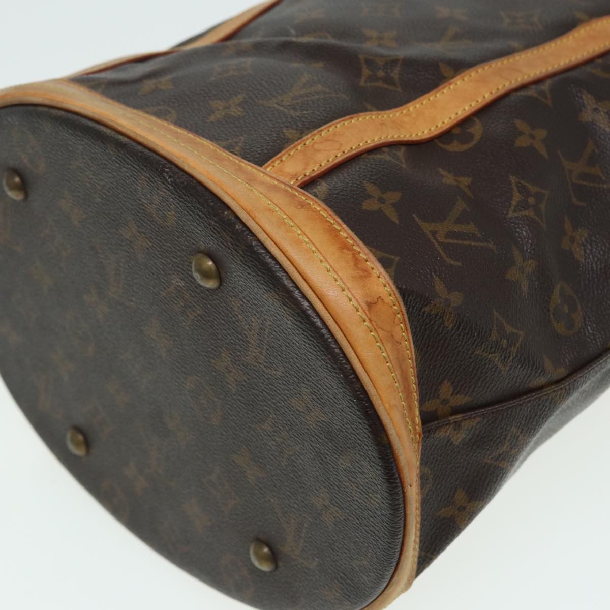 Louis Vuitton Bucket Brown Canvas Shoulder Bag (Pre-Owned) Size ONE SIZE - 14 Thumbnail
