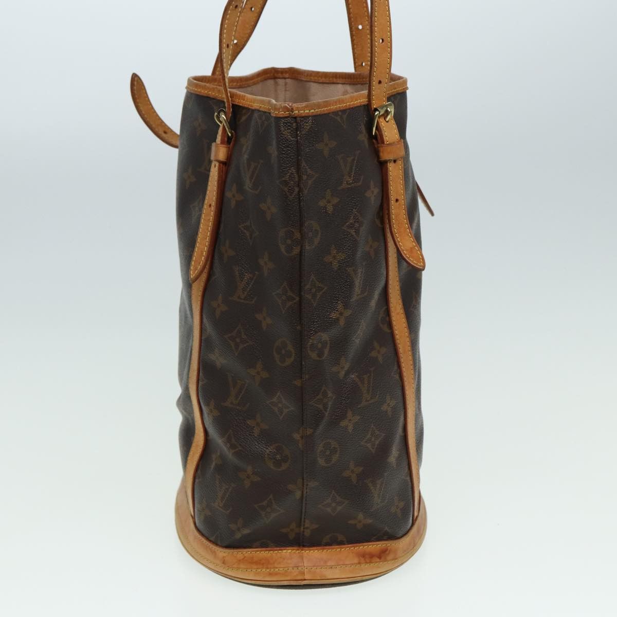 Louis Vuitton Bucket Brown Canvas Shoulder Bag (Pre-Owned) Size ONE SIZE - 8 Thumbnail