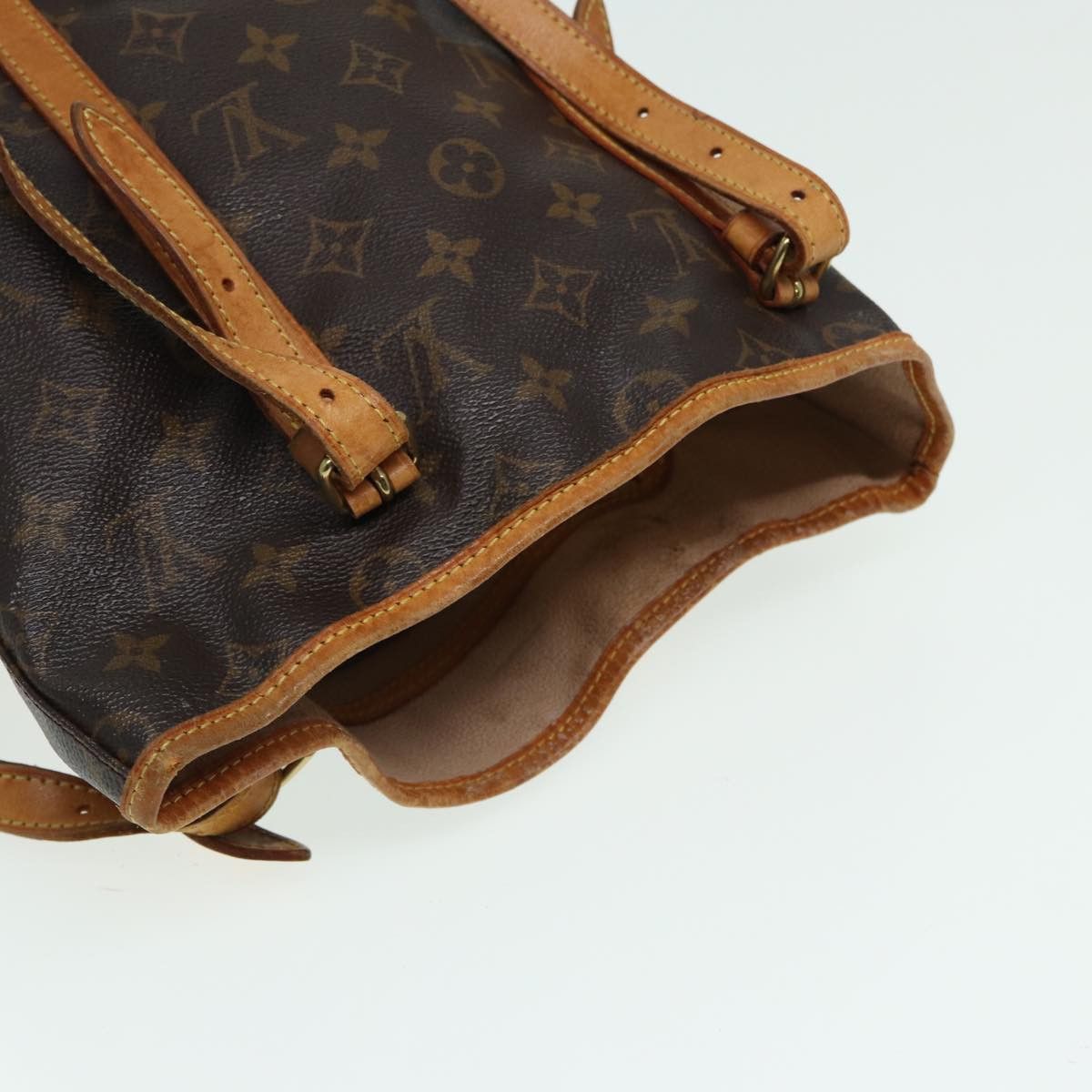 Louis Vuitton Bucket Brown Canvas Shoulder Bag (Pre-Owned) Size ONE SIZE - 4 Thumbnail