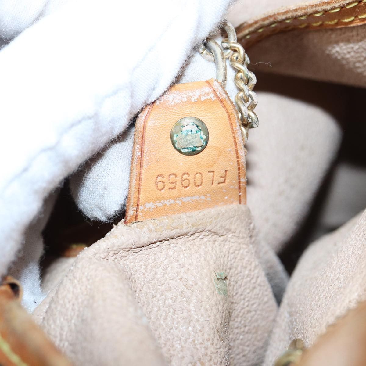 Louis Vuitton Bucket Brown Canvas Shoulder Bag (Pre-Owned) Size ONE SIZE - 7 Thumbnail